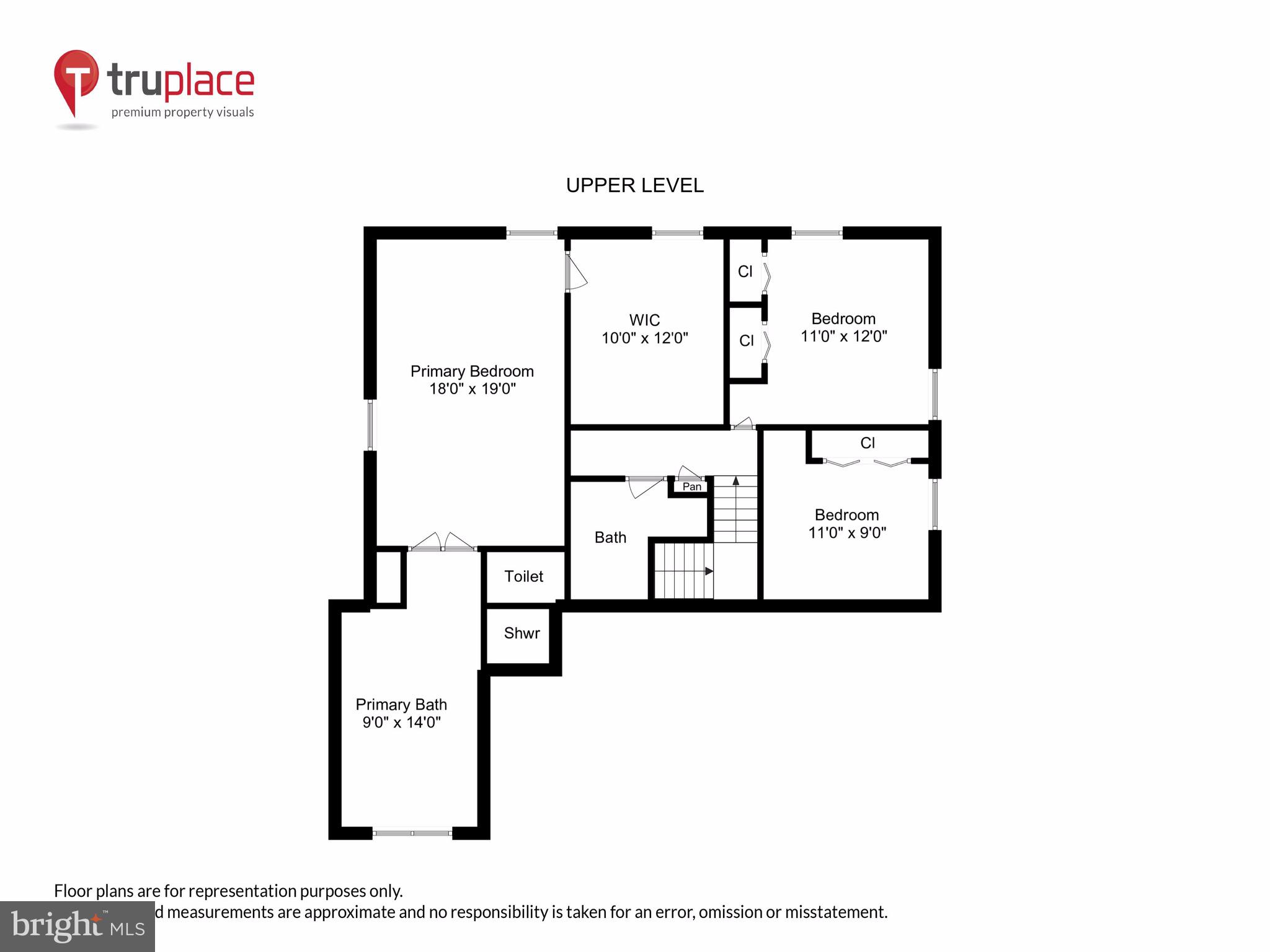 1173 Parrish Place Arnold, MD 21012 - Photo 49 of 85 Upper level floor plan