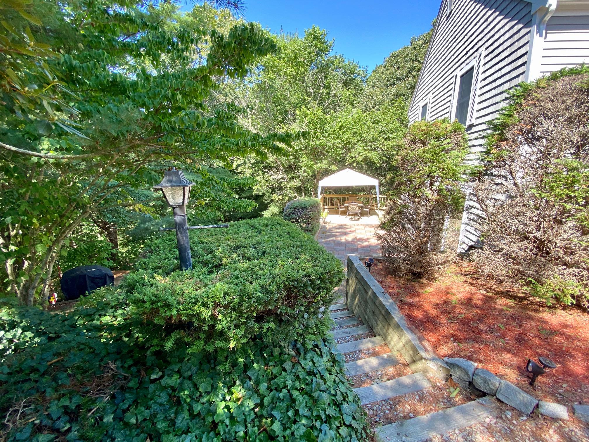 116 Trout Brook Road Cotuit, MA 02635 - Photo 20 of 36 Front to Patio, Deck & Yard