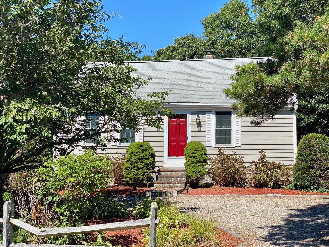 116 Trout Brook Road Cotuit, MA 02635 - Photo 3 of 36 Front w Circular Drive