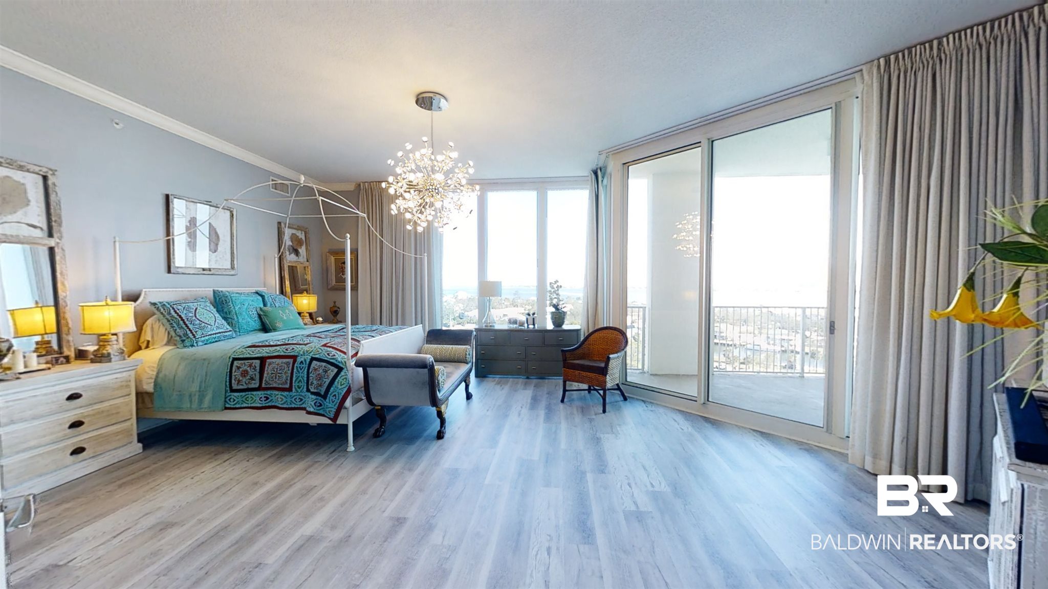 28250 Canal Road, Unit 705 Orange Beach, AL 36561 - Photo 22 of 49 Master Bedroom: Magnificent Views