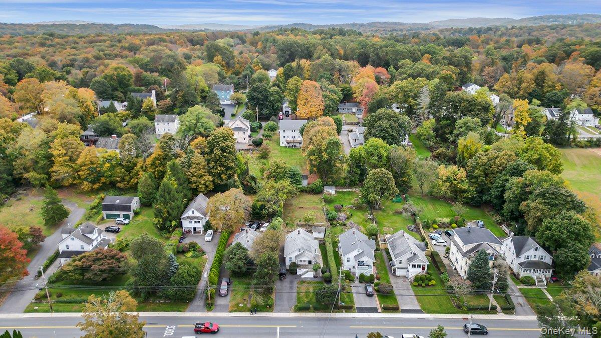 151 Babbitt Road Bedford Hills, NY 10507 - Photo 23 of 23 an aerial view of town with residential houses with outdoor space and trees