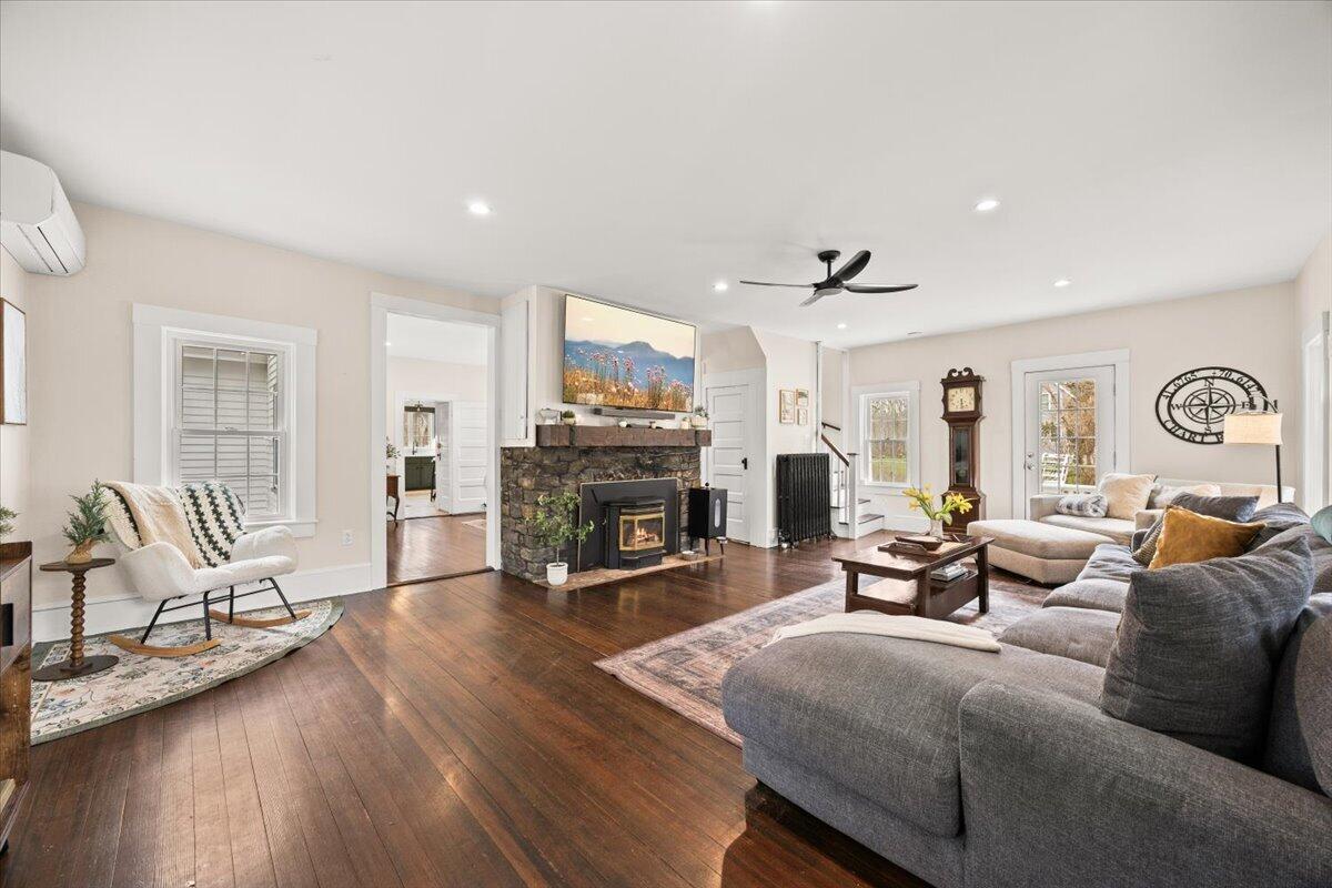 729 Center Street Dighton, MA 02764 - Photo 2 of 62 a living room with furniture and a fireplace