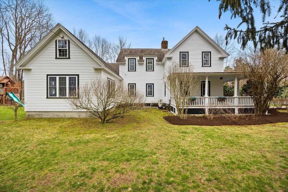729 Center Street Dighton, MA 02764 - Photo 43 of 62 a view of a house with swimming pool and porch