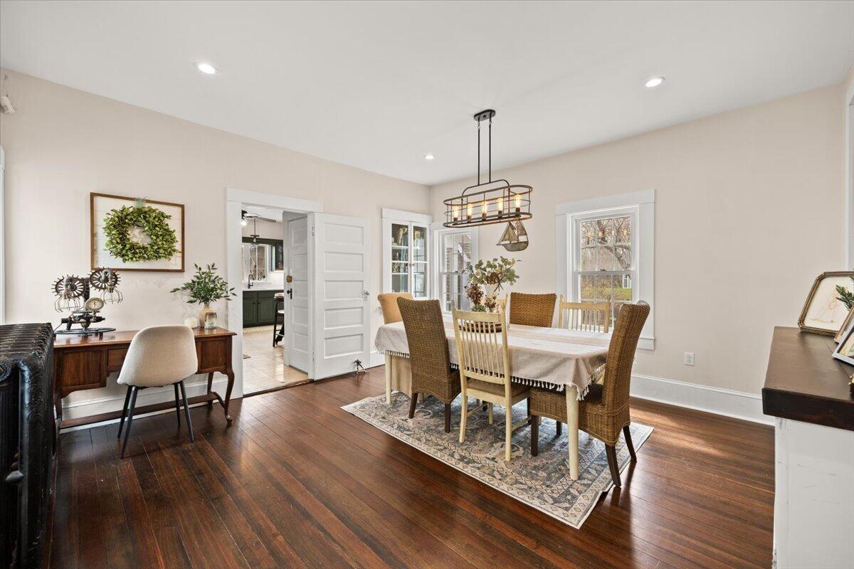 729 Center Street Dighton, MA 02764 - Photo 7 of 62 a view of a dining room with furniture wooden floor and chandelier