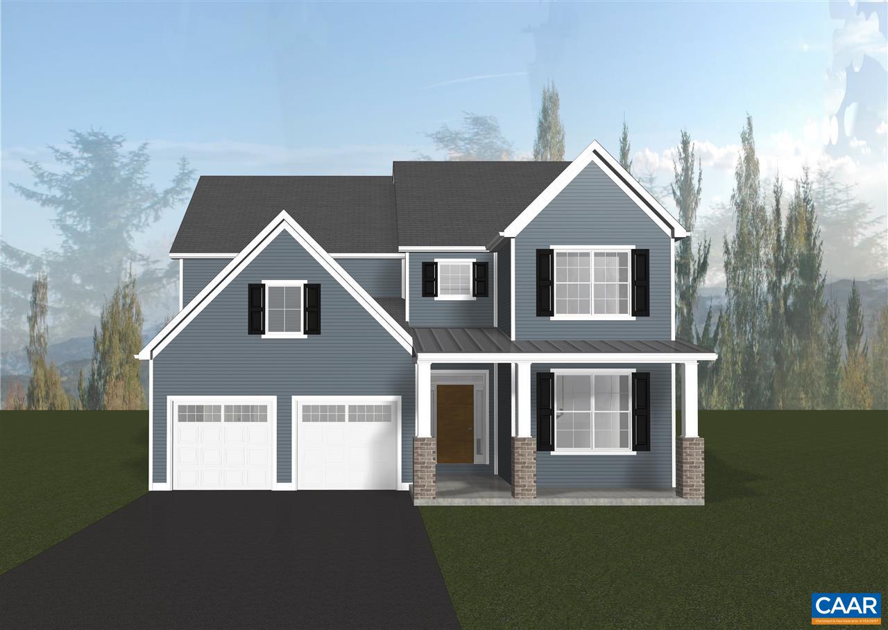 106 C Cliffstone Boulevard Charlottesville, VA 22911 - Photo 29 of 37 a front view of a house with a yard and trees in the background