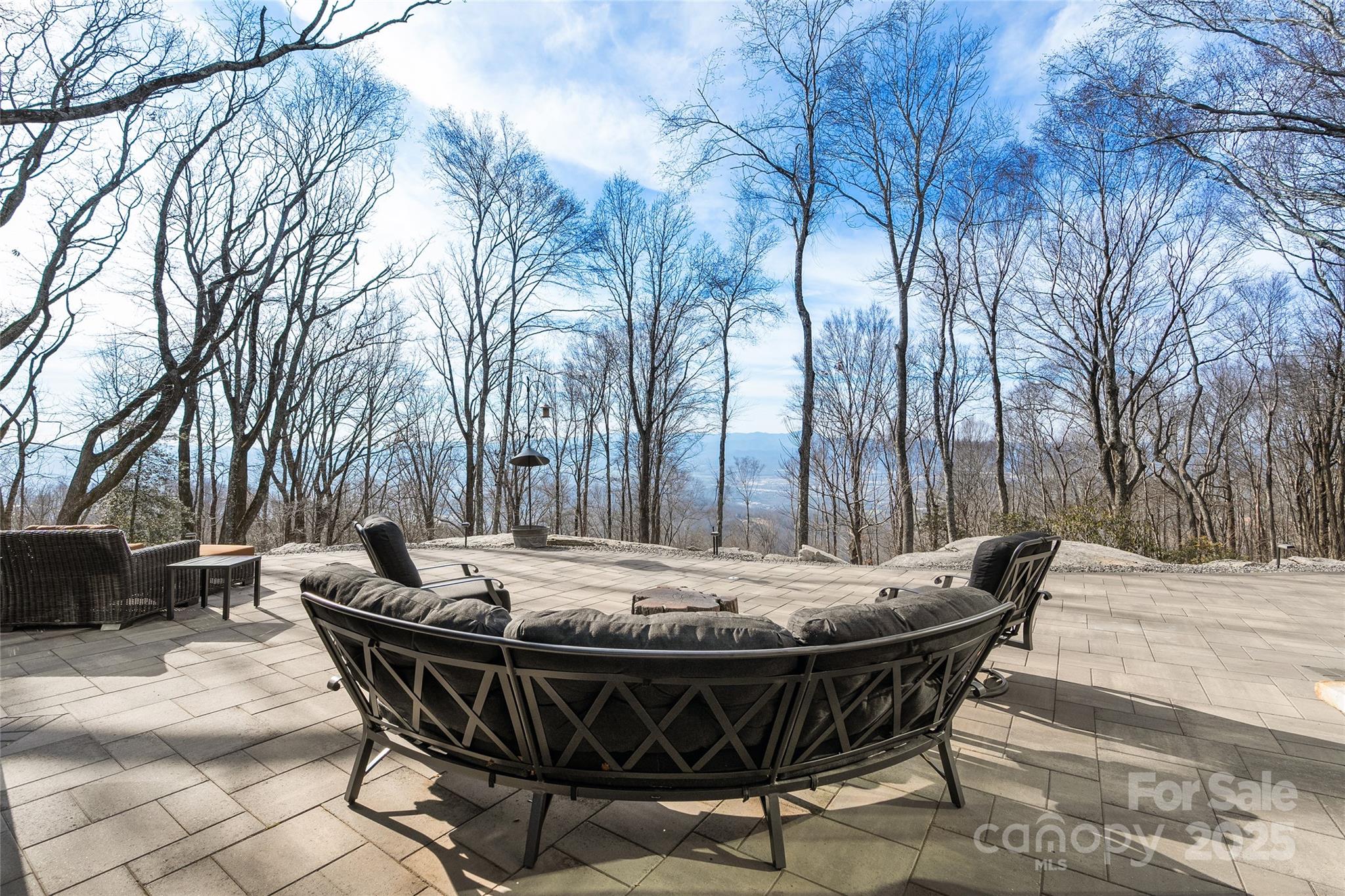 94 Laurel Ledge Way Fletcher, NC 28732 - Photo 3 of 48 a view of a backyard with sitting area and furniture