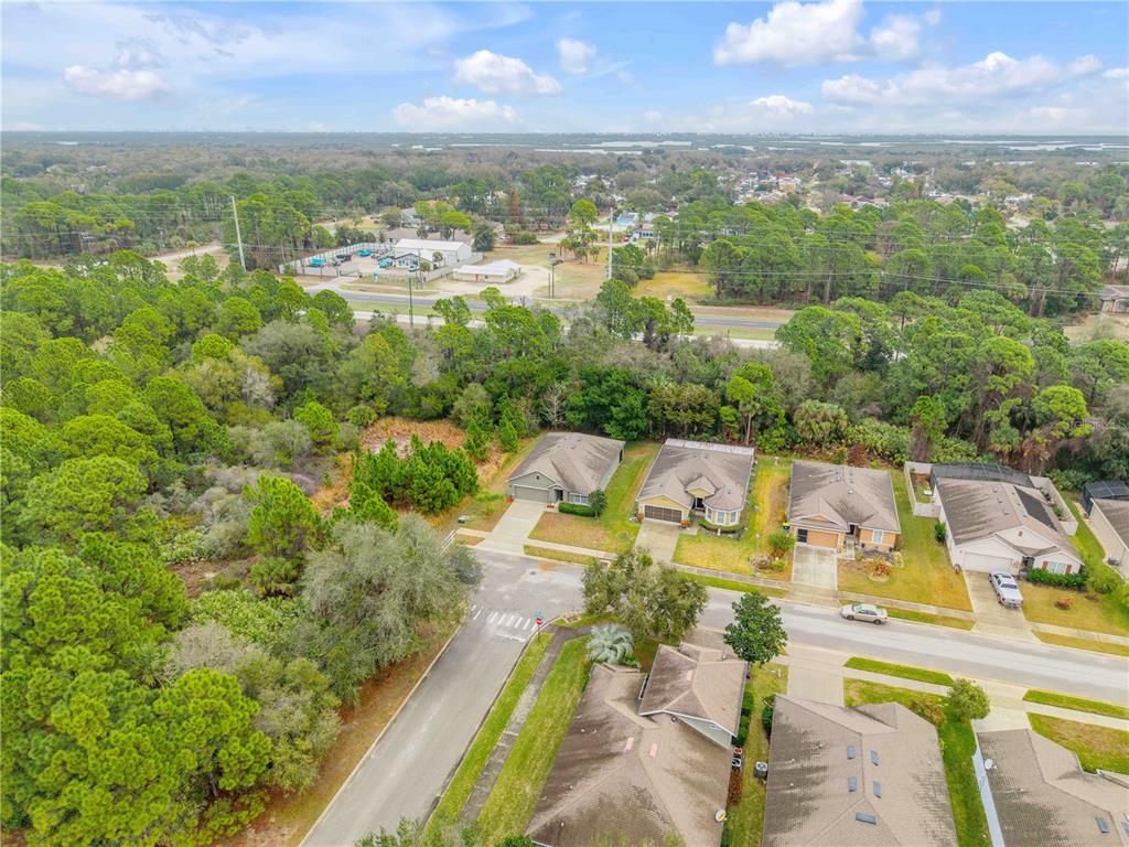353 Admiralty Court Edgewater, FL 32141 - Photo 51 of 56 an aerial view of a house with a garden