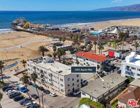 a view of city and ocean