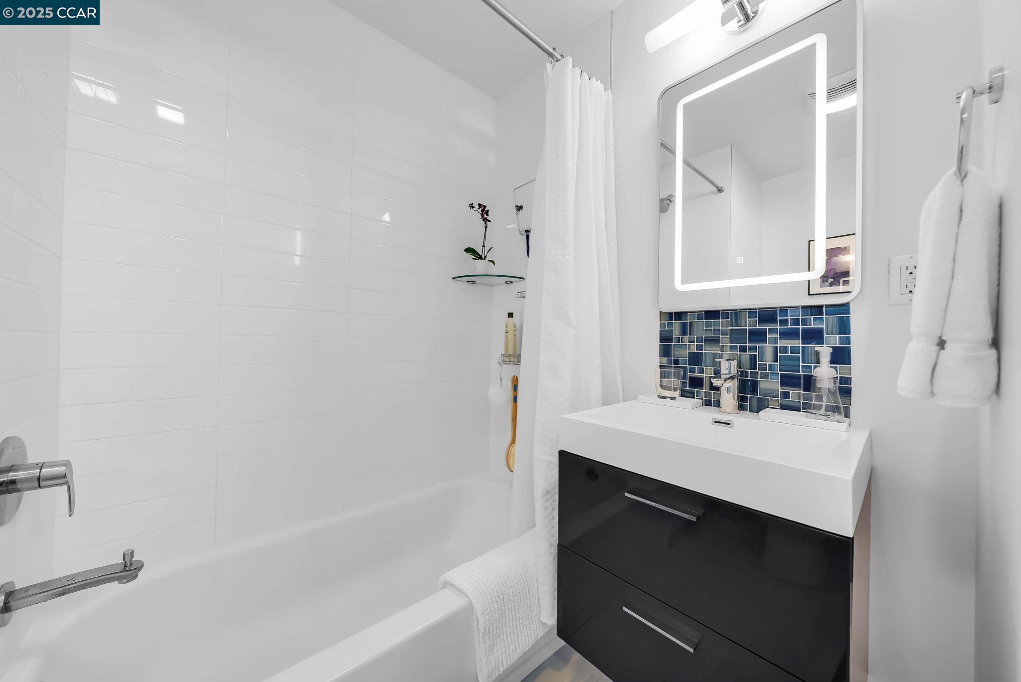 1515 15th Street, Unit 501 San Francisco, CA 94103 - Photo 19 of 46 a bathroom with a sink and a bathtub