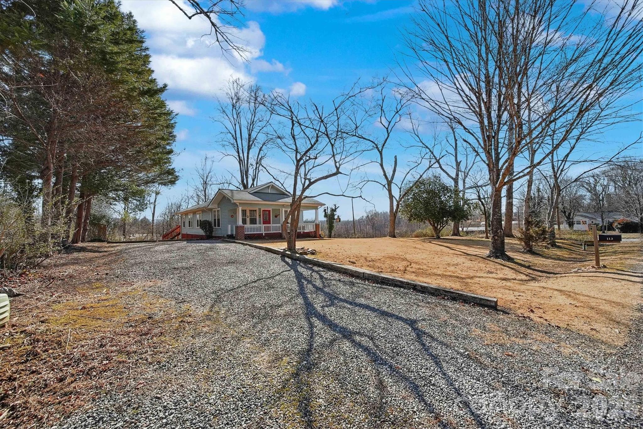 113 Leonhardt Road Morganton, NC 28655 - Photo 42 of 44 a view of road with trees