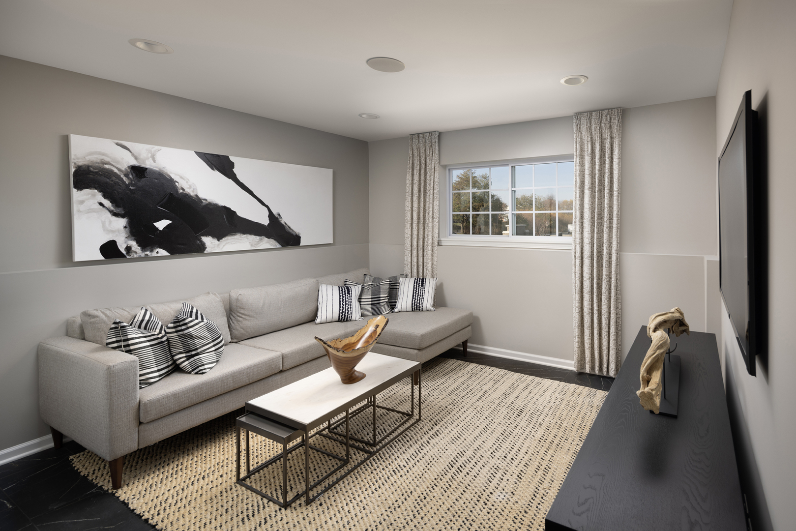 301 Timberleaf Circle Roselle, IL 60172 - Photo 17 of 17 a living room with furniture and a large window