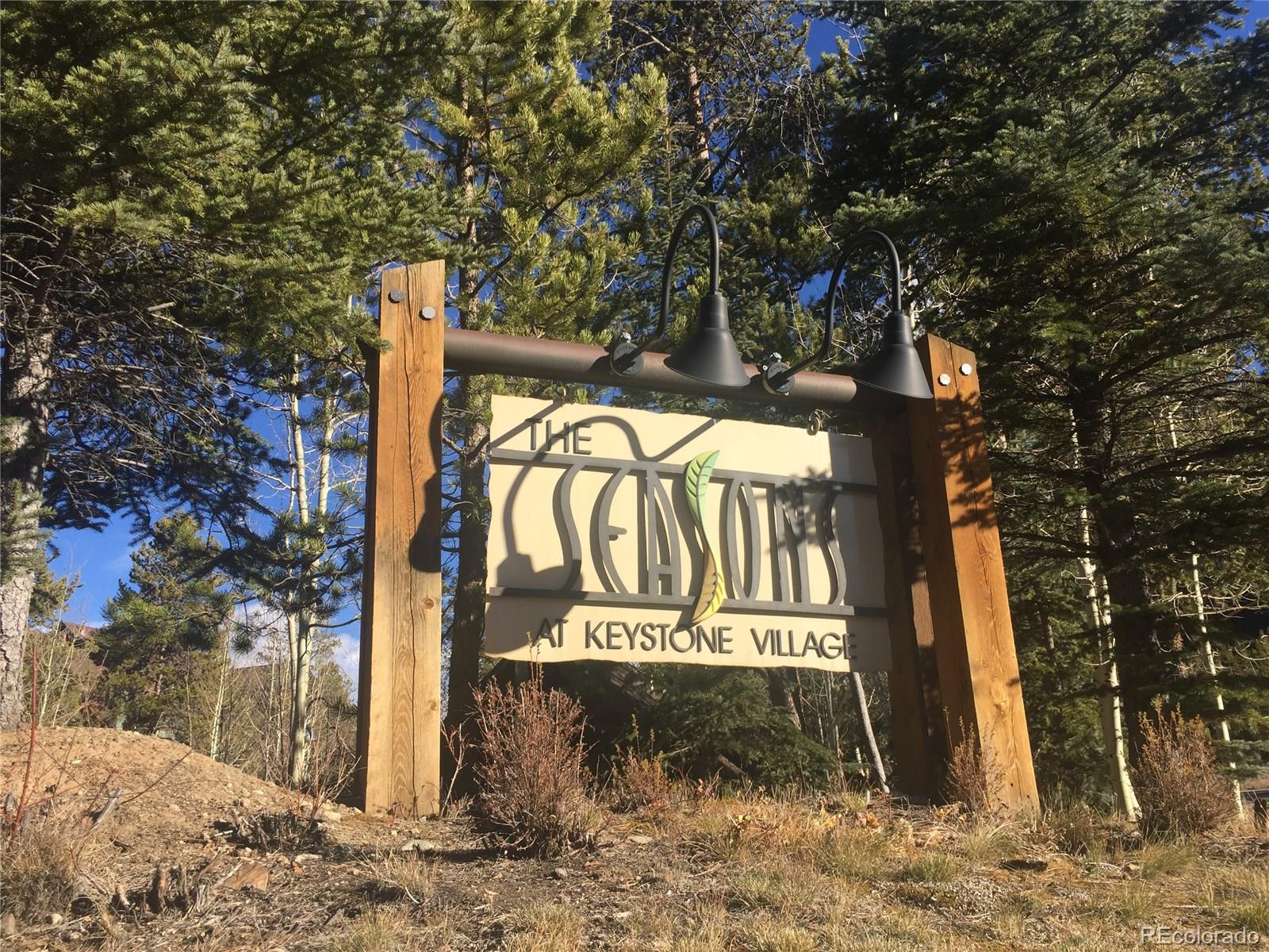 0042 Lake Ridge Circle Keystone, CO 80435 - Photo 1 of 16 a sign that is on the side of the road