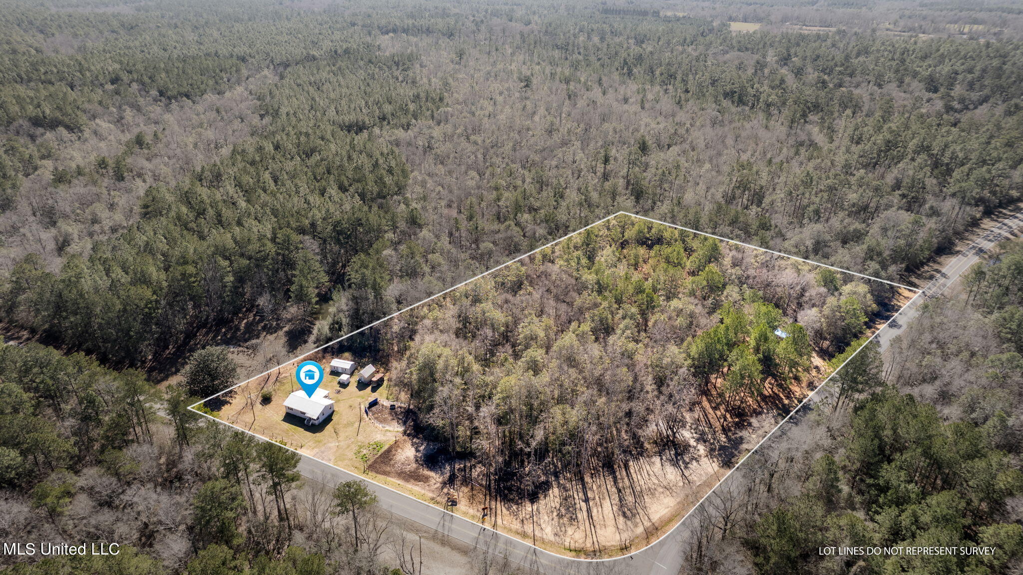 13 Red Creek Road Lumberton, MS 39455 - Photo 1 of 44 Aerial