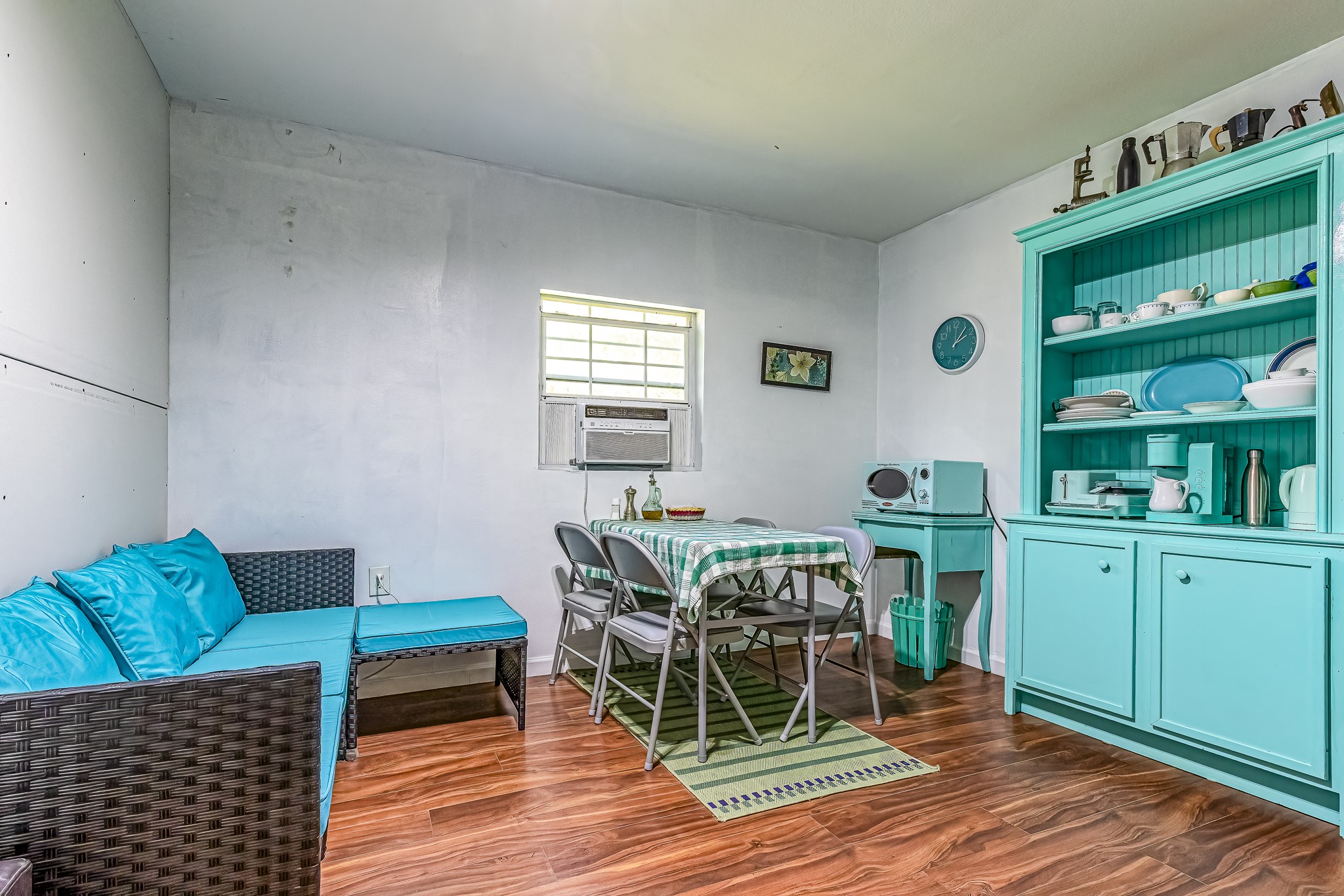 121 Tidwell Road Shepherd, TX 77371 - Photo 4 of 21 a view of kitchen with furniture and wooden floor