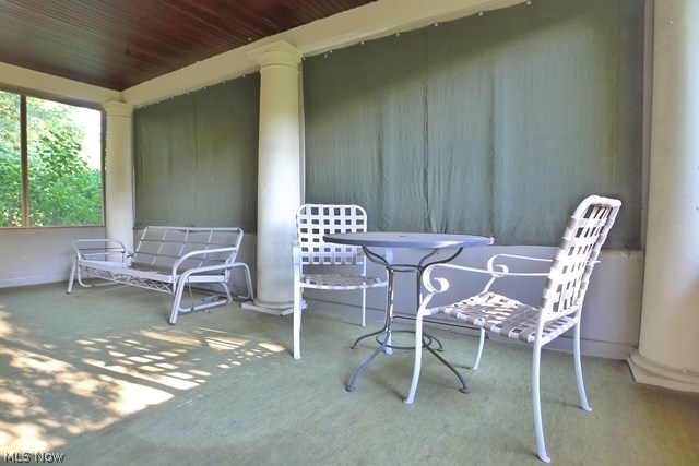 Screened in porch