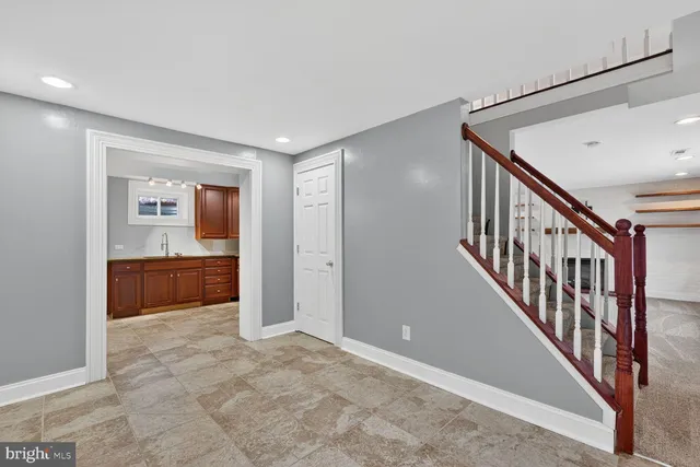 a view of an entryway door