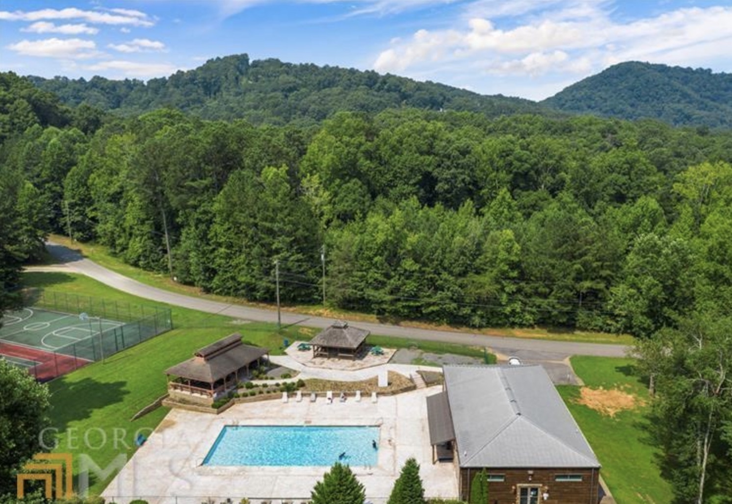 595 Ocelot Ranger, GA 30734 - Photo 12 of 31 an aerial view of a house with a yard