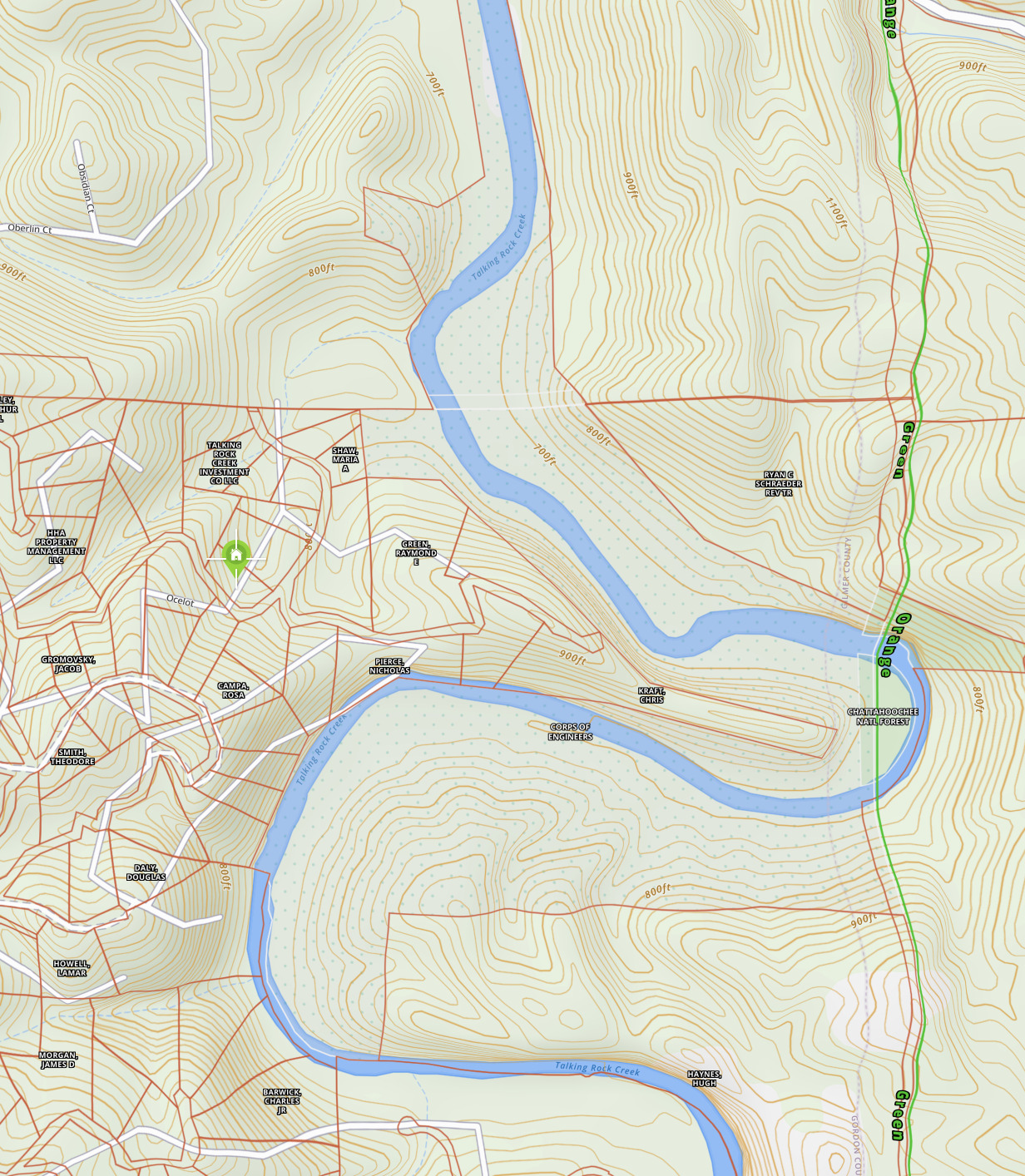 595 Ocelot Ranger, GA 30734 - Photo 4 of 31 a bedroom with a bed and a painting on the wall