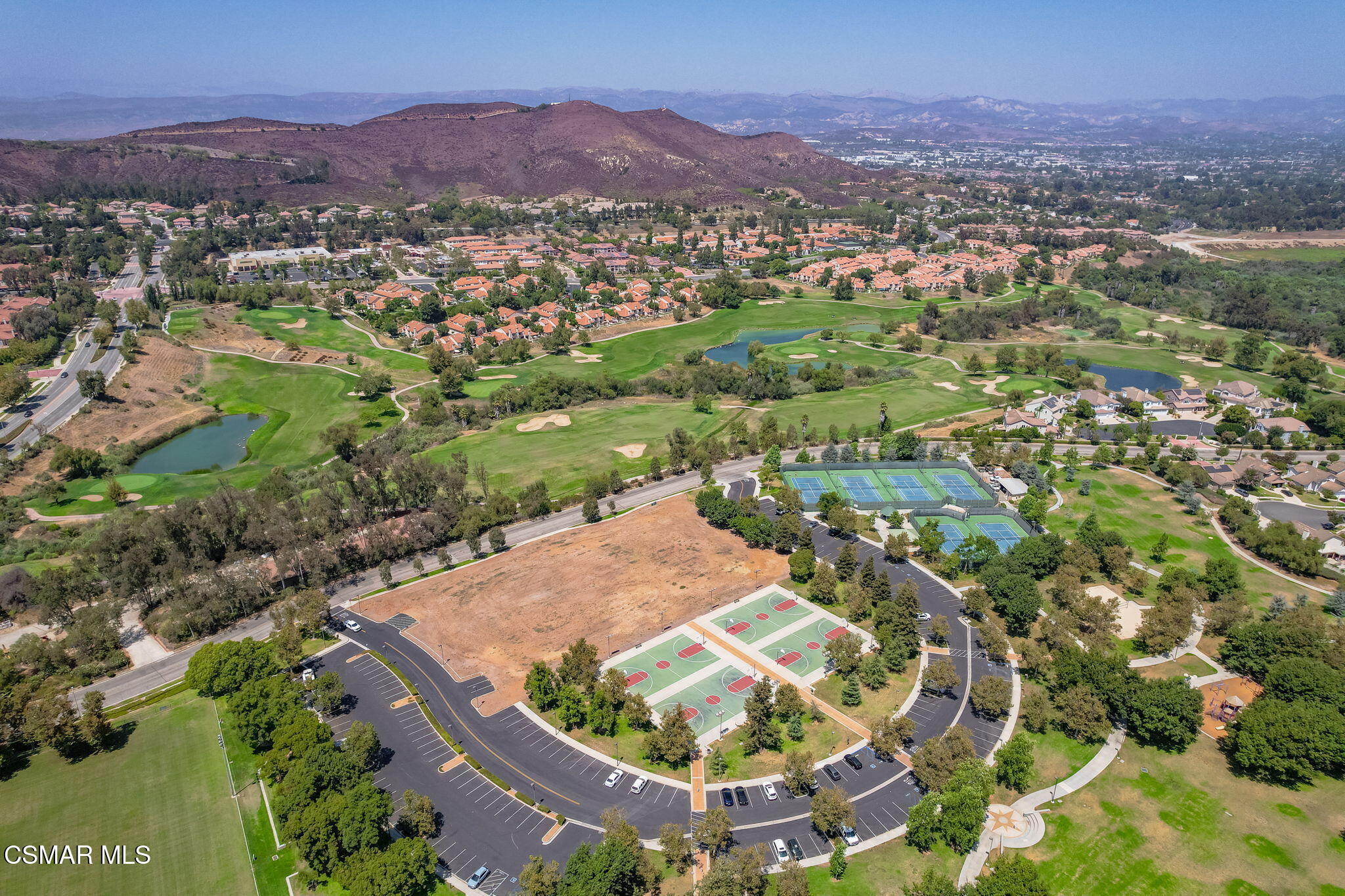 335 Kitetail Street Simi Valley, CA 93065 - Photo 53 of 53 an aerial view of residential houses with outdoor space and trees
