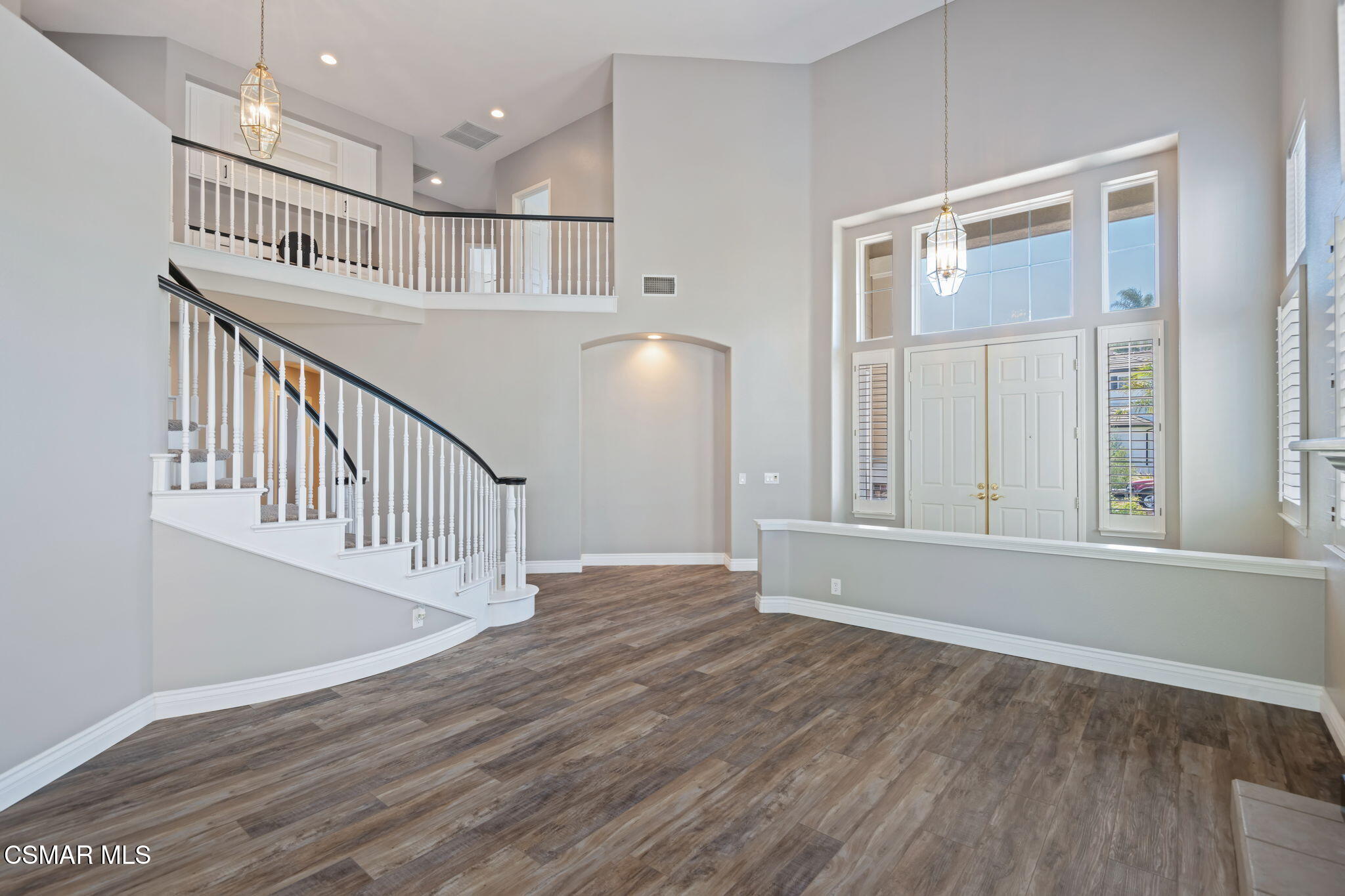 335 Kitetail Street Simi Valley, CA 93065 - Photo 7 of 53 wooden floor in an empty room with a window