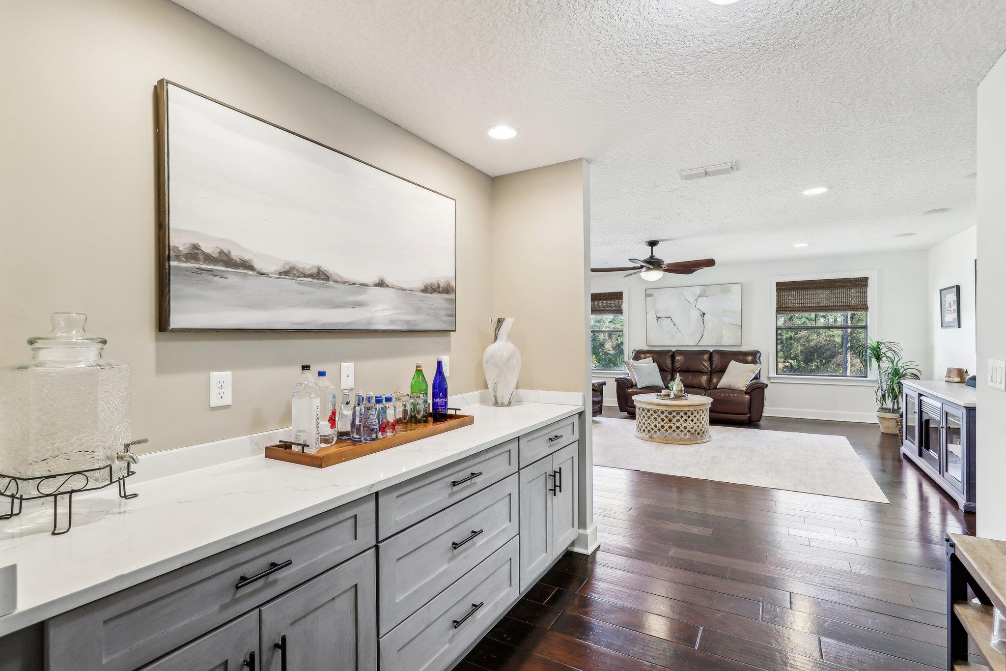 152 Spanish Marsh Drive St. Augustine, FL 32095 - Photo 19 of 63 a view of living room with furniture and garden view