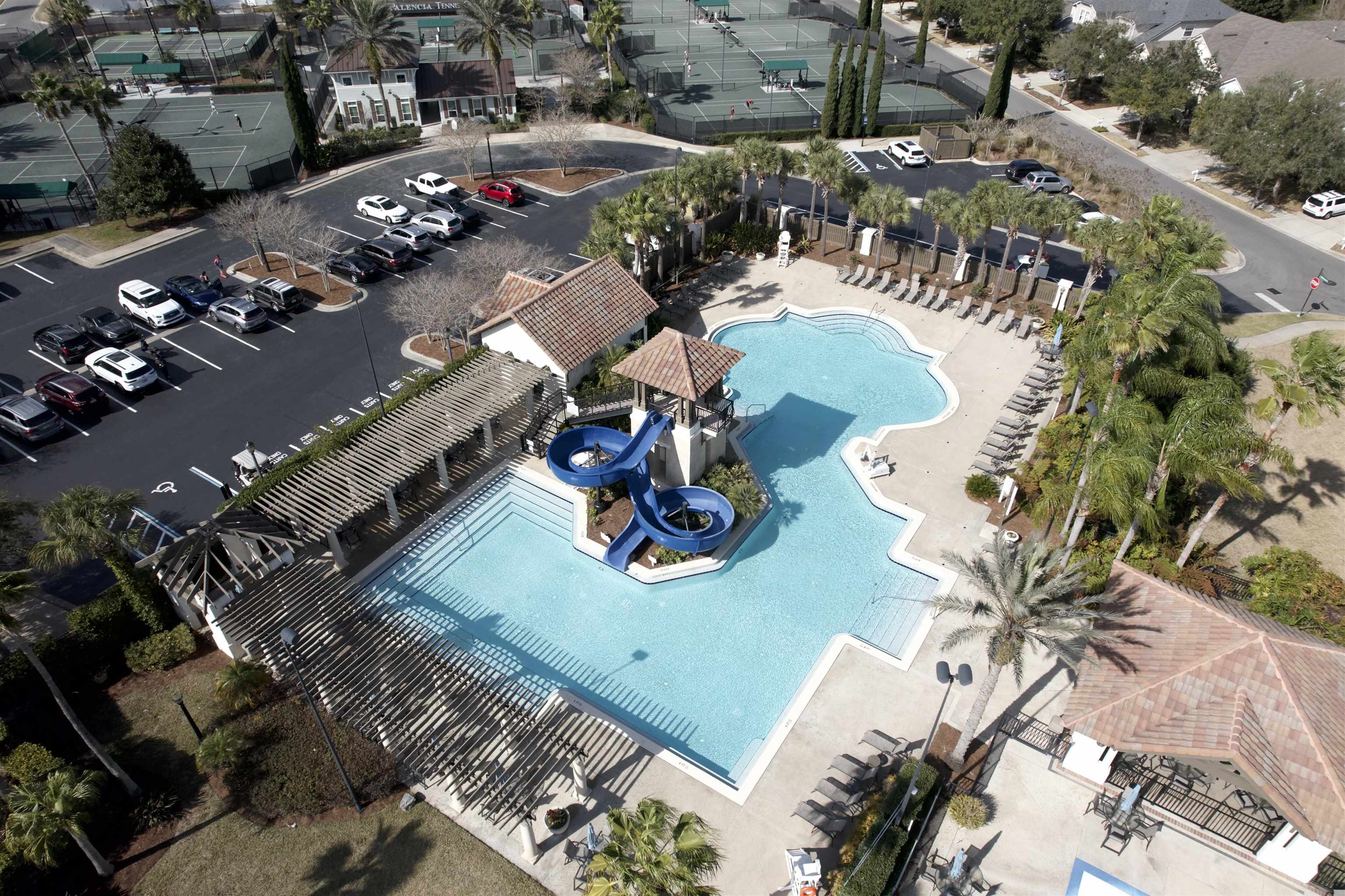 152 Spanish Marsh Drive St. Augustine, FL 32095 - Photo 42 of 63 an aerial view of a residential houses with outdoor space