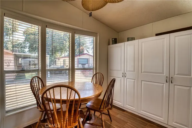 a view of a yard with an outdoor space