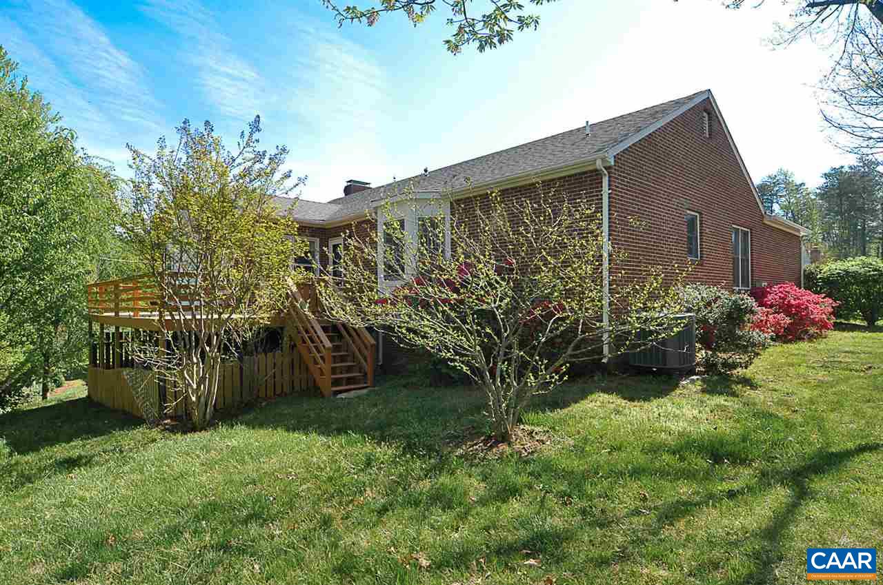 1576 Old Brook Road Charlottesville, VA 22901 - Photo 36 of 42 a backyard of a house with lots of green space