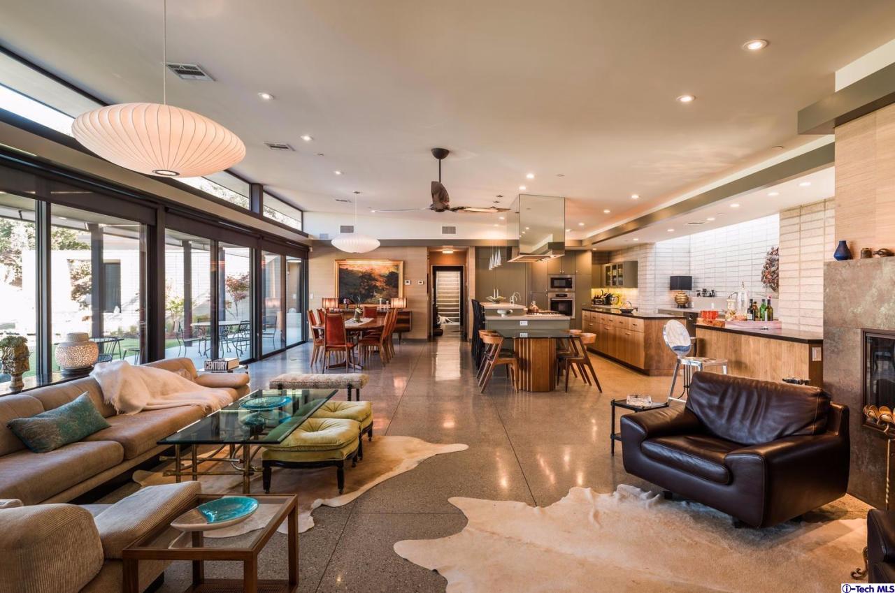 3645 Deerpass Road Glendale, CA 91208 - Photo 10 of 39 a living room with lots of furniture and a large window