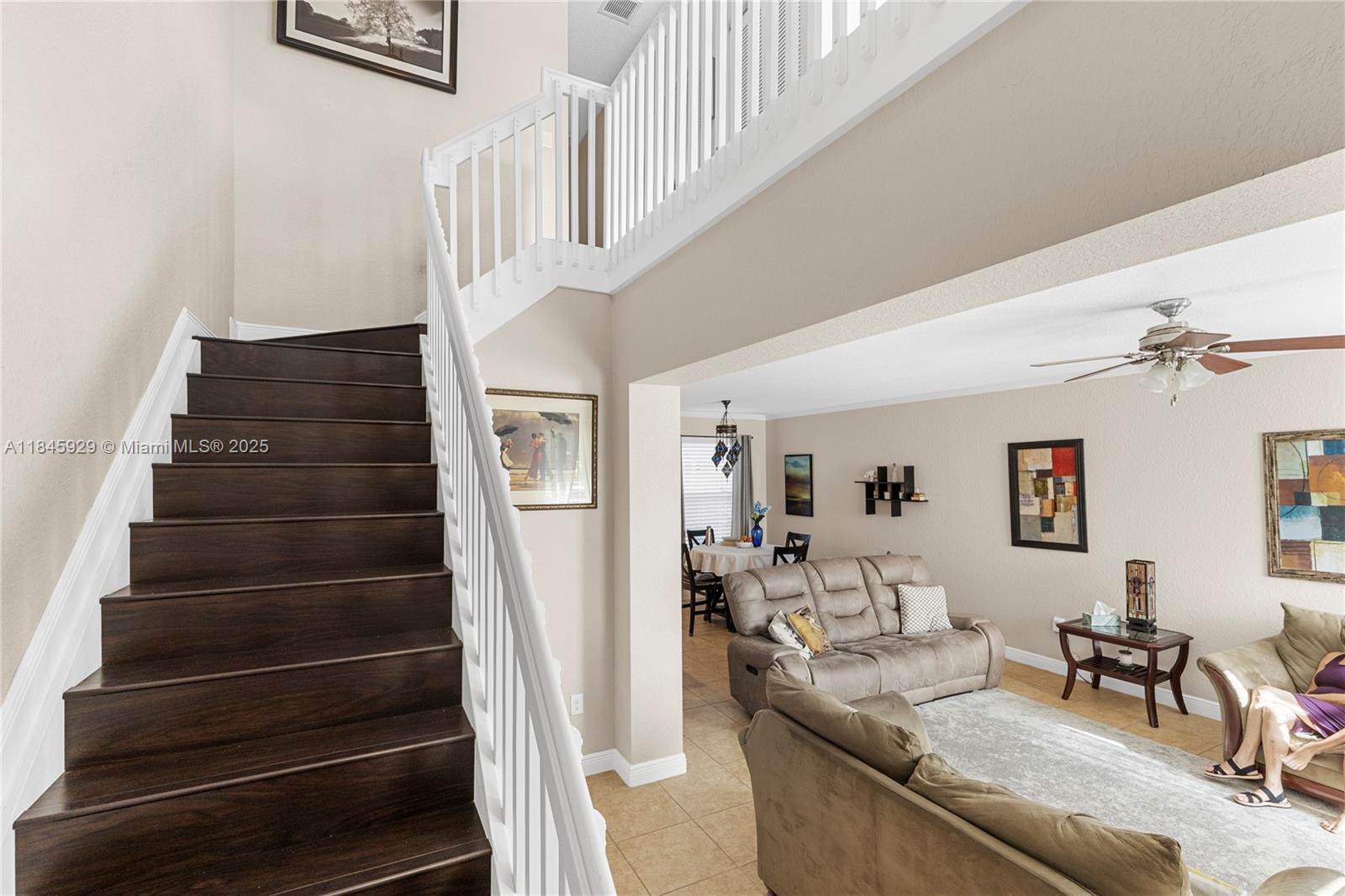 1112 Southwest 146th Terrace Pembroke Pines, FL 33027 - Photo 20 of 42 a view of entryway and hall with wooden floor