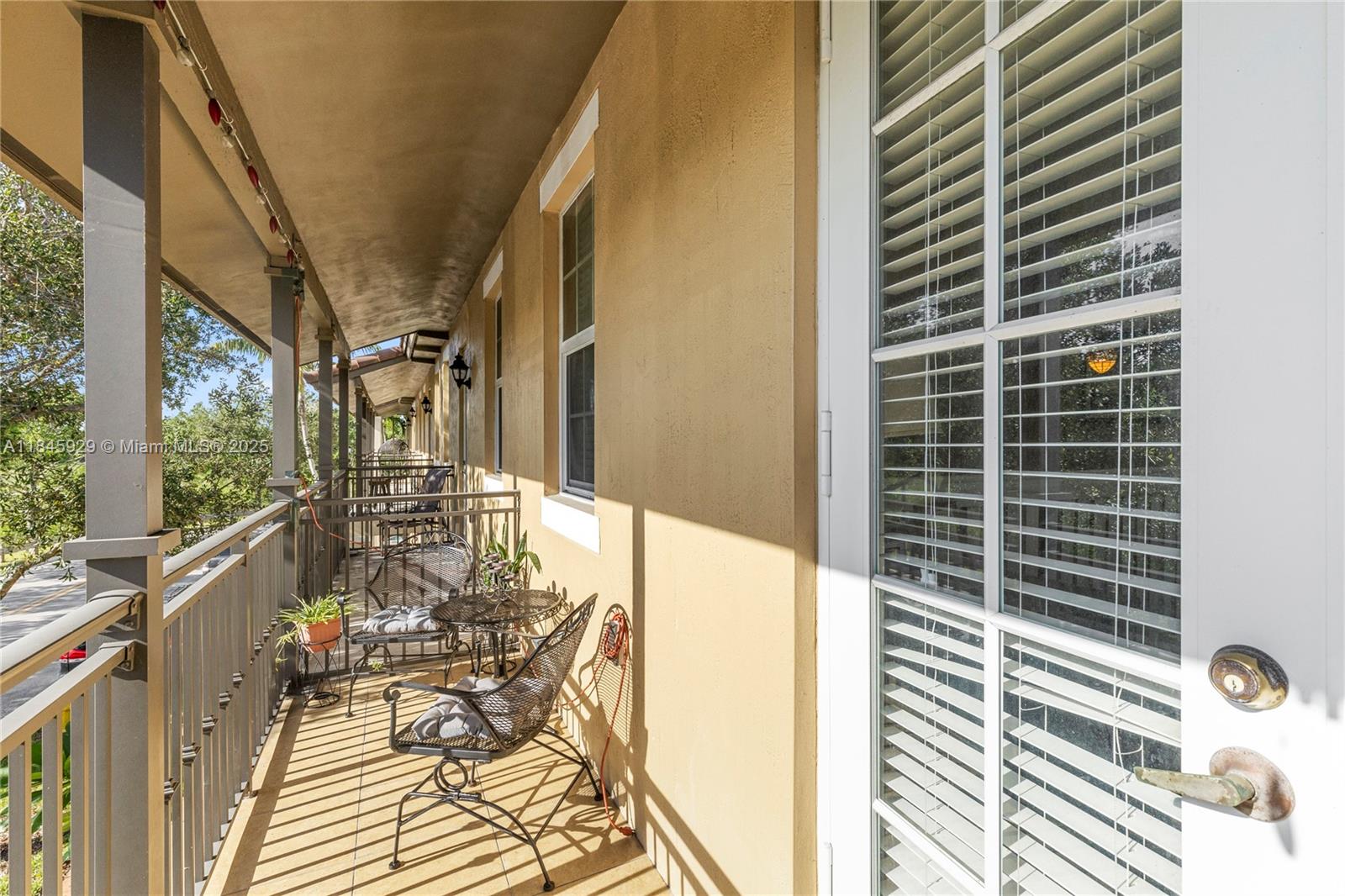1112 Southwest 146th Terrace Pembroke Pines, FL 33027 - Photo 23 of 42 a view of the balcony with a patio