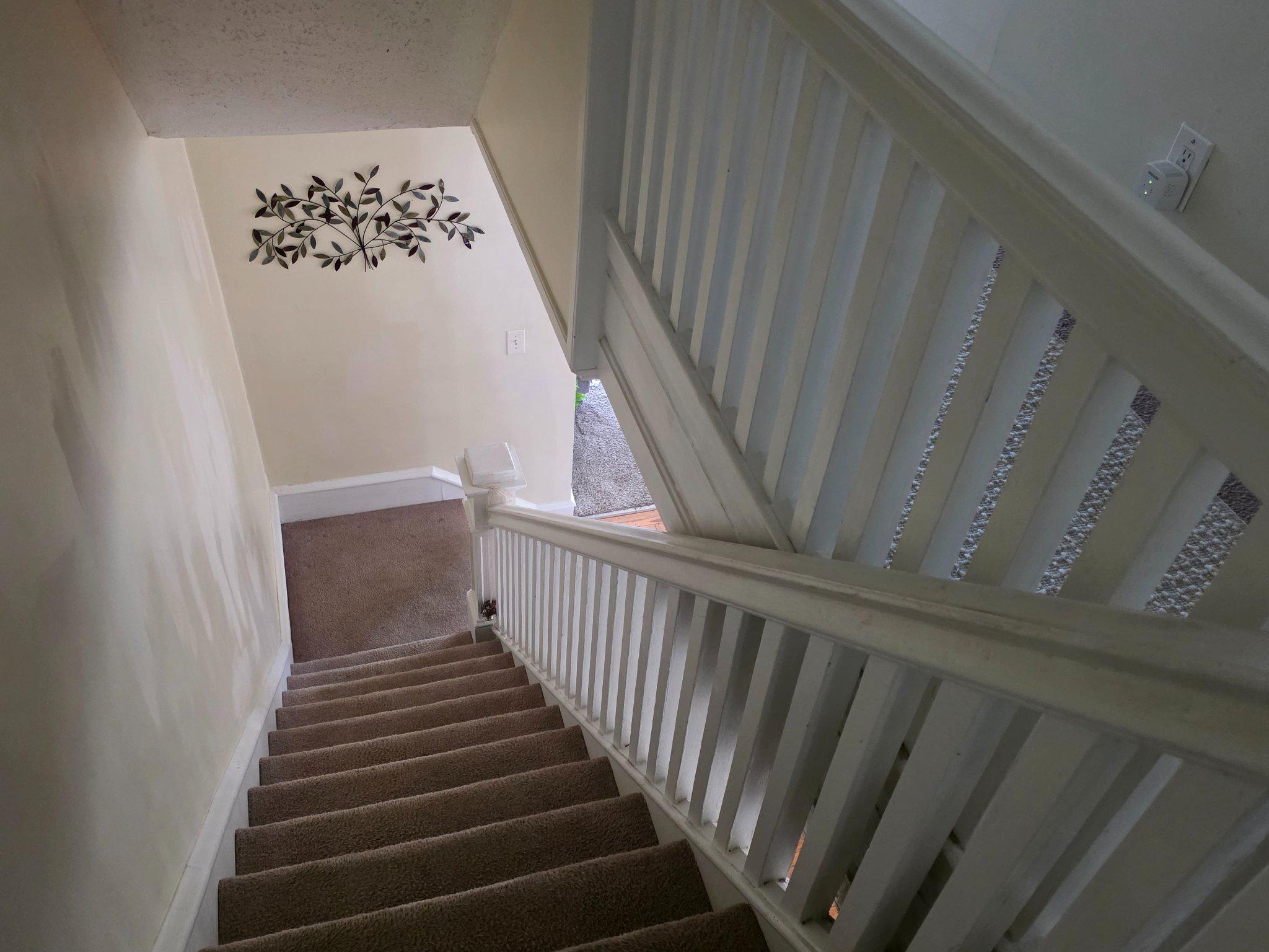 55 South Hazel Street Manheim, PA 17545 - Photo 16 of 36 Staircase with artistic flair.