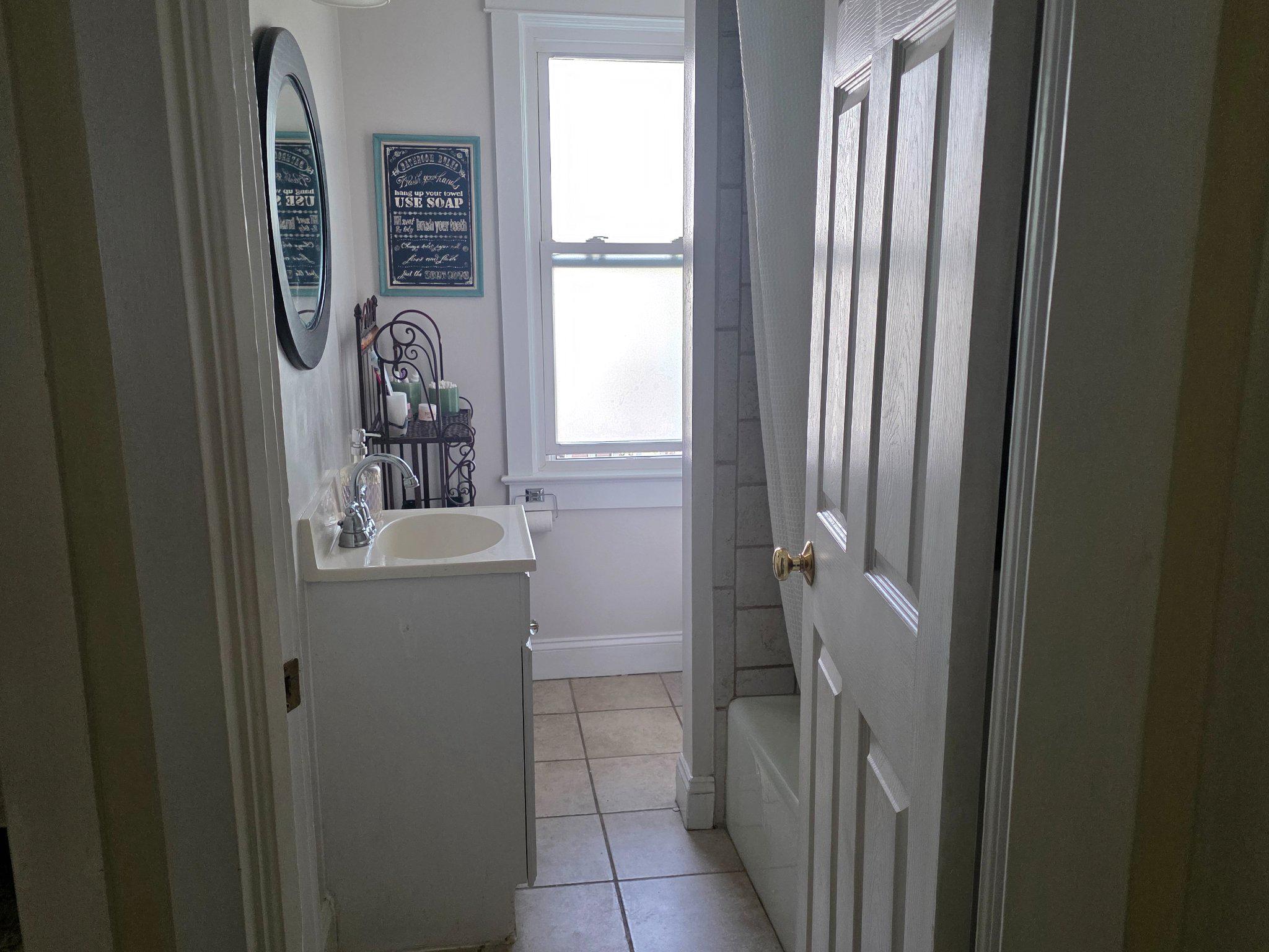 55 South Hazel Street Manheim, PA 17545 - Photo 23 of 36 Charming bathroom tub/shower with natural light.