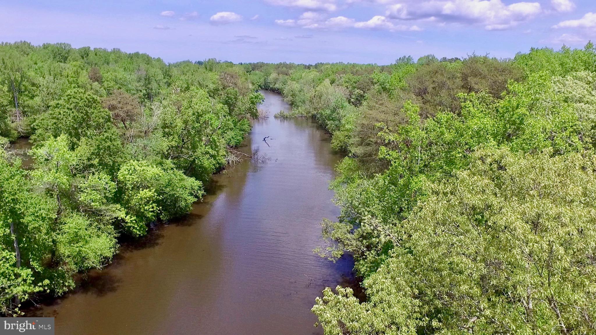 River looking that way