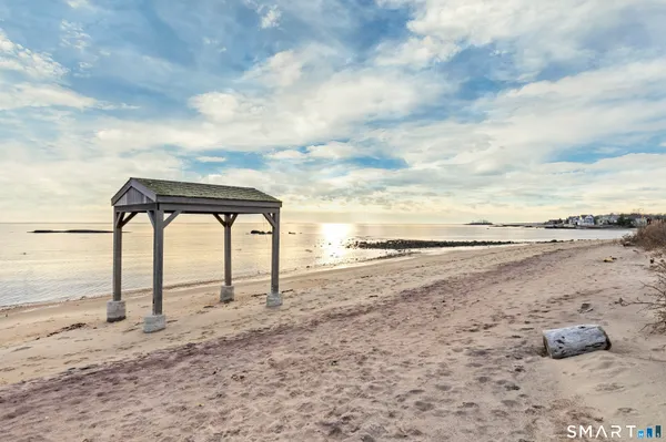 a view of an ocean beach