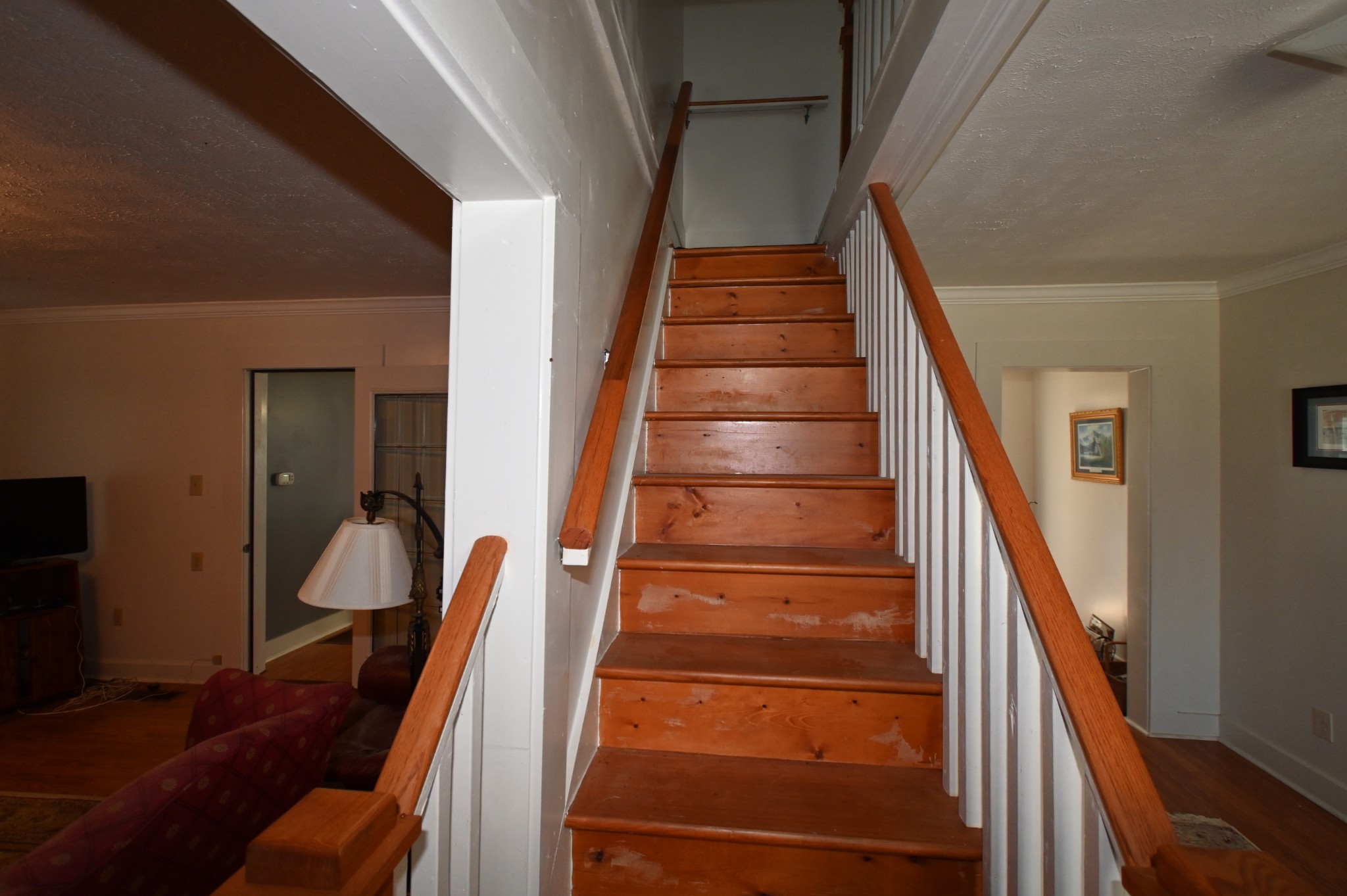 489 Doyle Road Linden, TN 37096 - Photo 16 of 70 a view of entryway and hall with wooden floor
