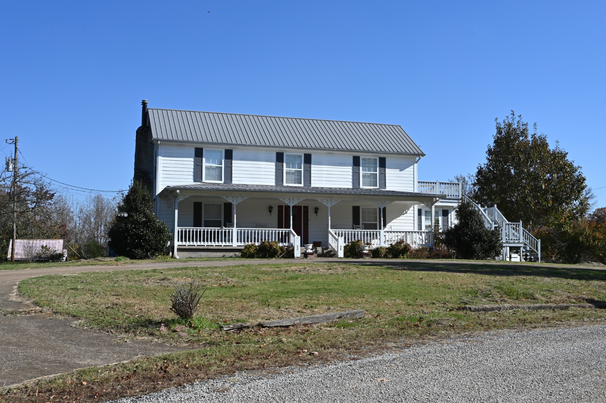 489 Doyle Road Linden, TN 37096 - Photo 8 of 70 a view of a house with a yard