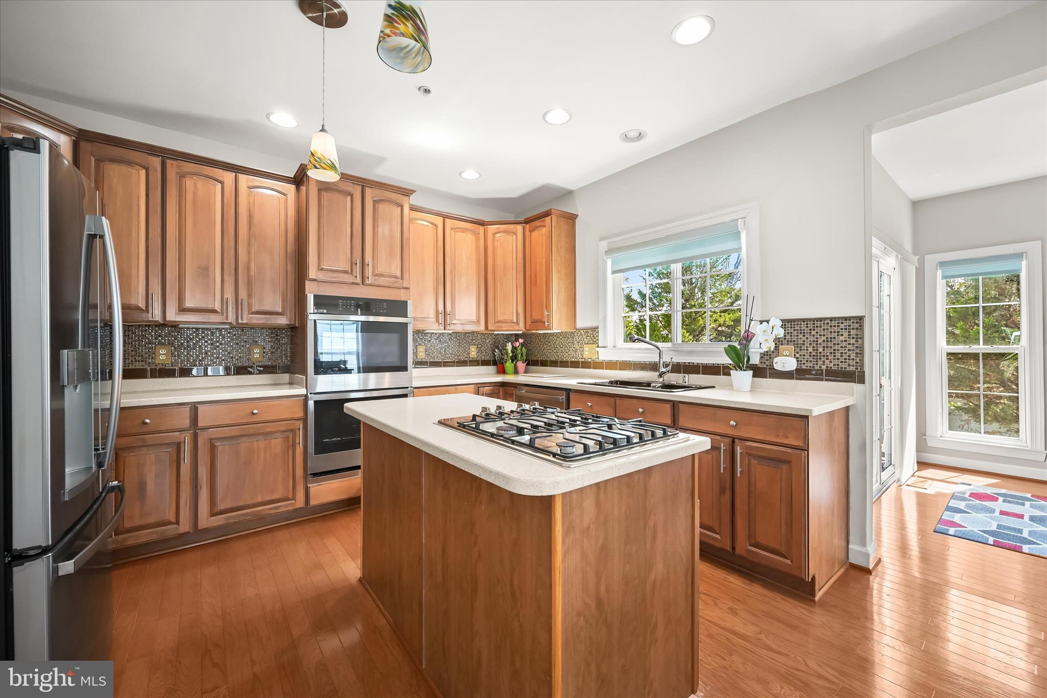 2311 Abby Road Edgewater, MD 21037 - Photo 4 of 46 a kitchen with stainless steel appliances granite countertop a stove a sink dishwasher and a refrigerator