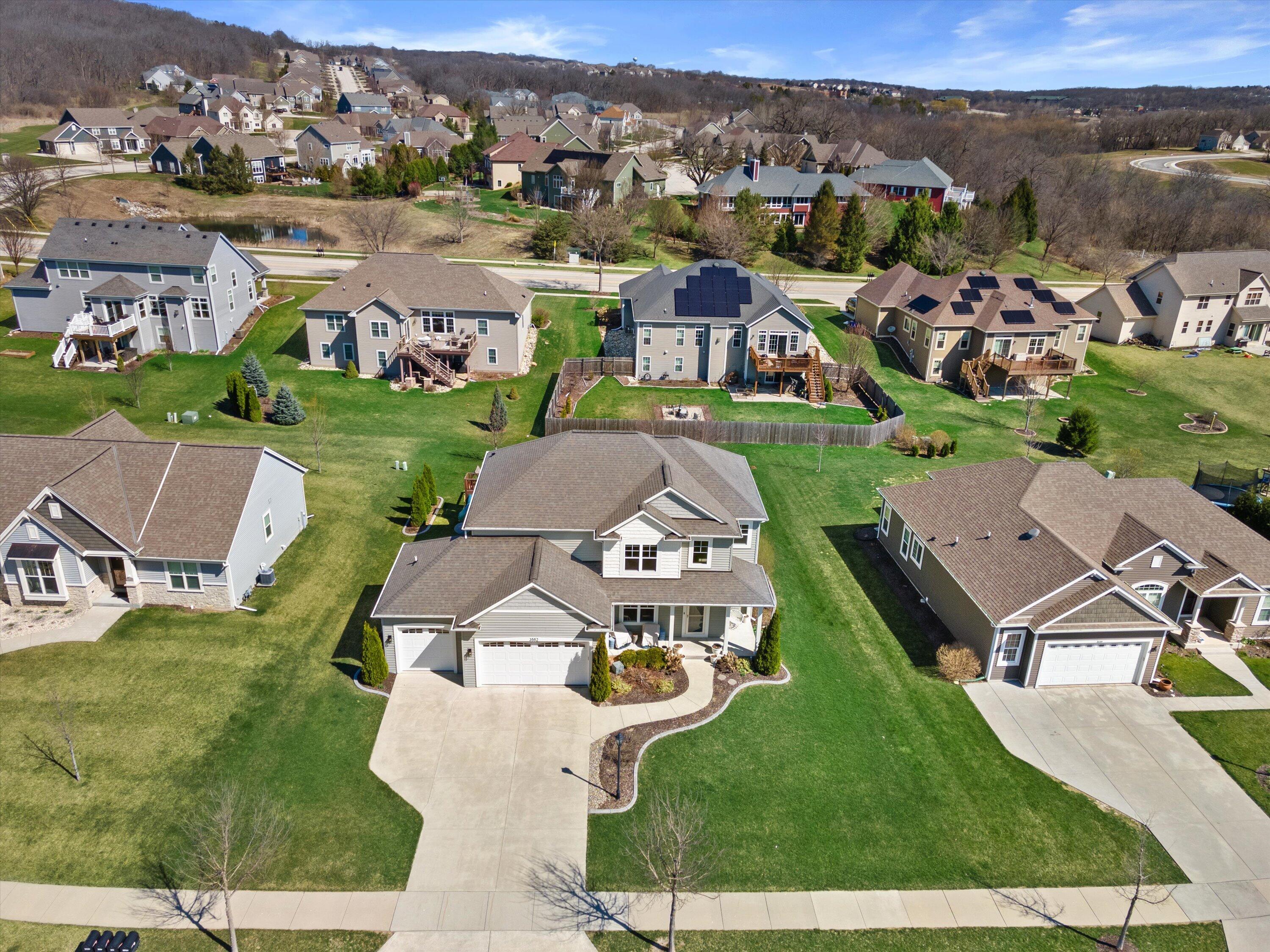 3552 Olde Howell Road Waukesha, WI 53188 - Photo 49 of 60 Aerial View
