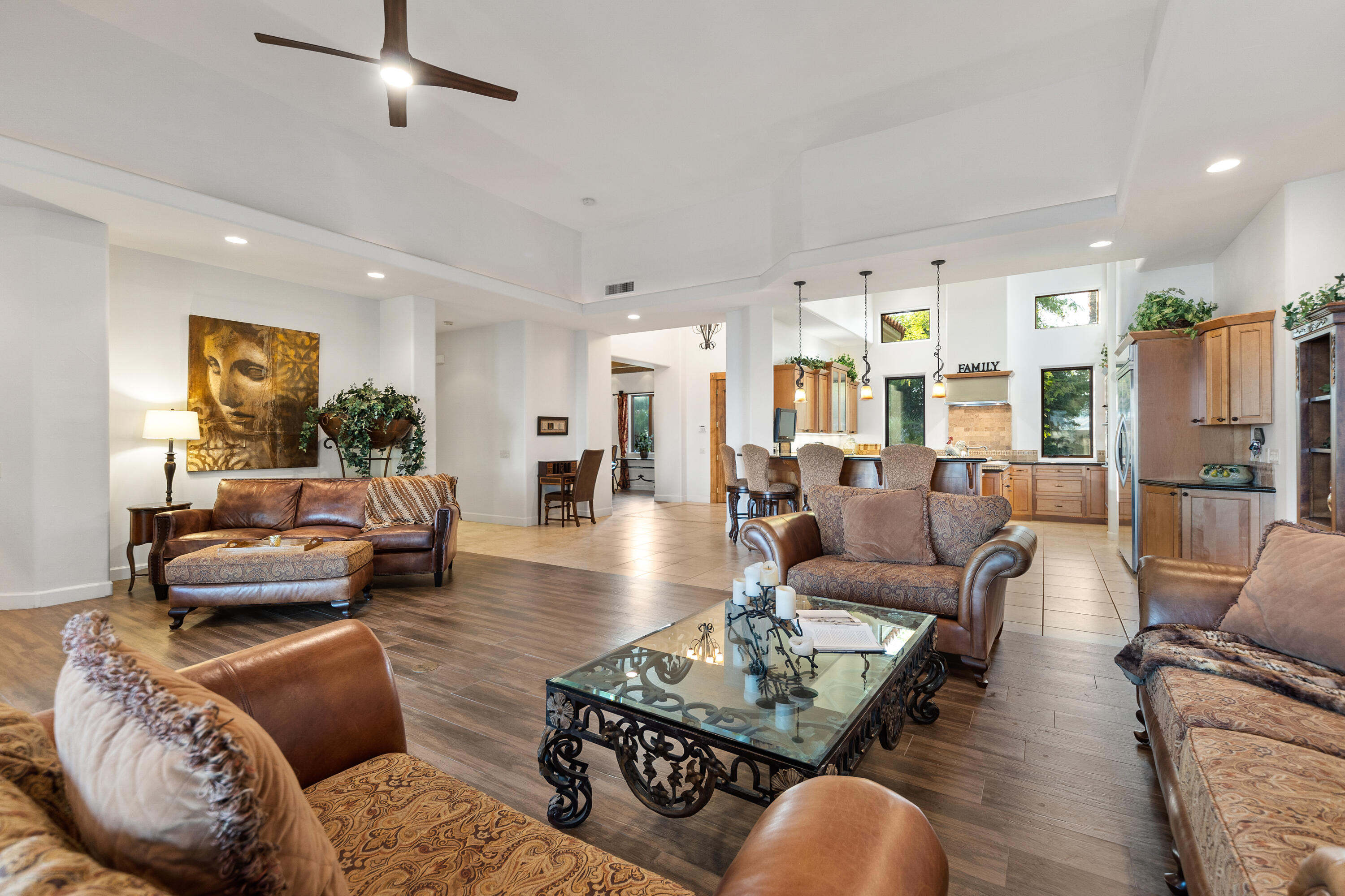 83005 North Shore Drive Indio, CA 92203 - Photo 21 of 40 a living room with furniture kitchen view and a large window