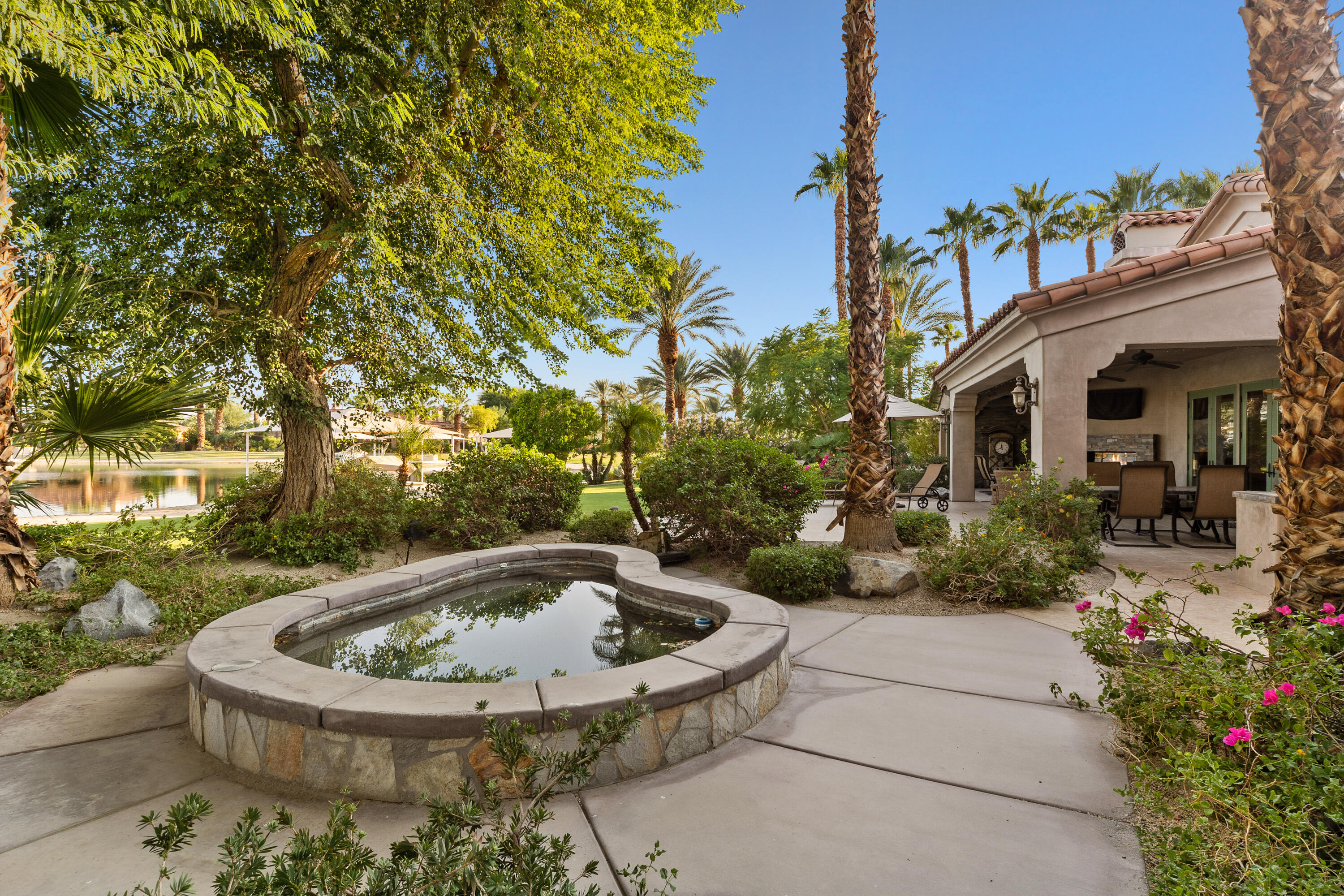 83005 North Shore Drive Indio, CA 92203 - Photo 23 of 40 a view of swimming pool with a yard
