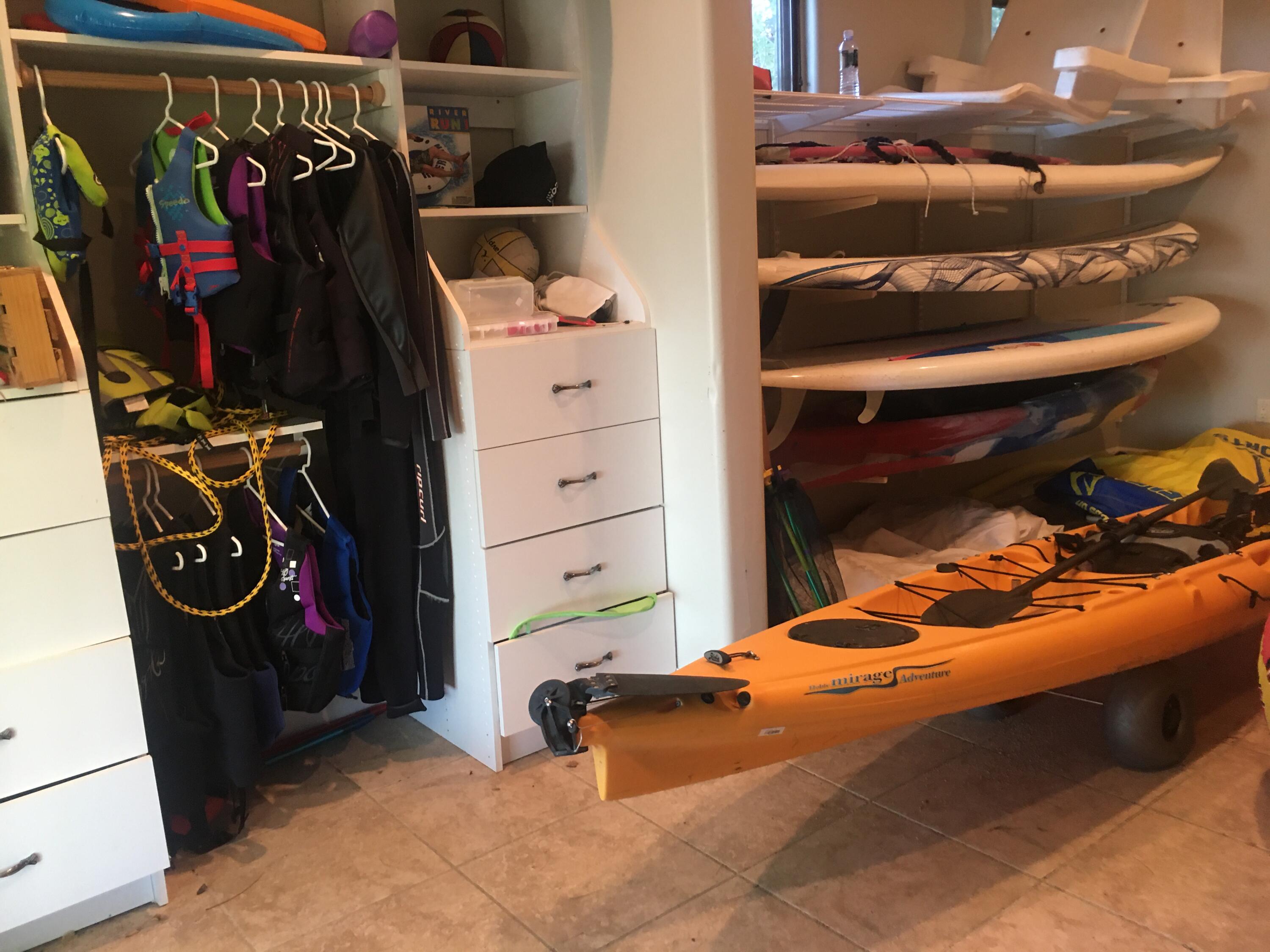 83005 North Shore Drive Indio, CA 92203 - Photo 27 of 40 a view of walk in closet with clothes and shoes