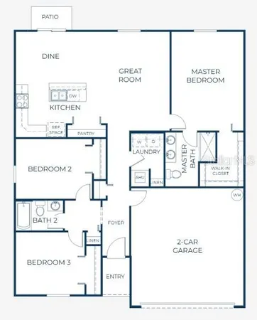 $299,990 | 426 Ohio Lane, Poinciana, FL 34759