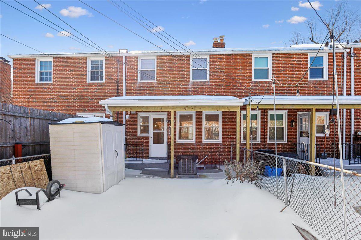 1616 Hardwick Road Towson, MD 21286 - Photo 35 of 36 a view of a house with a patio