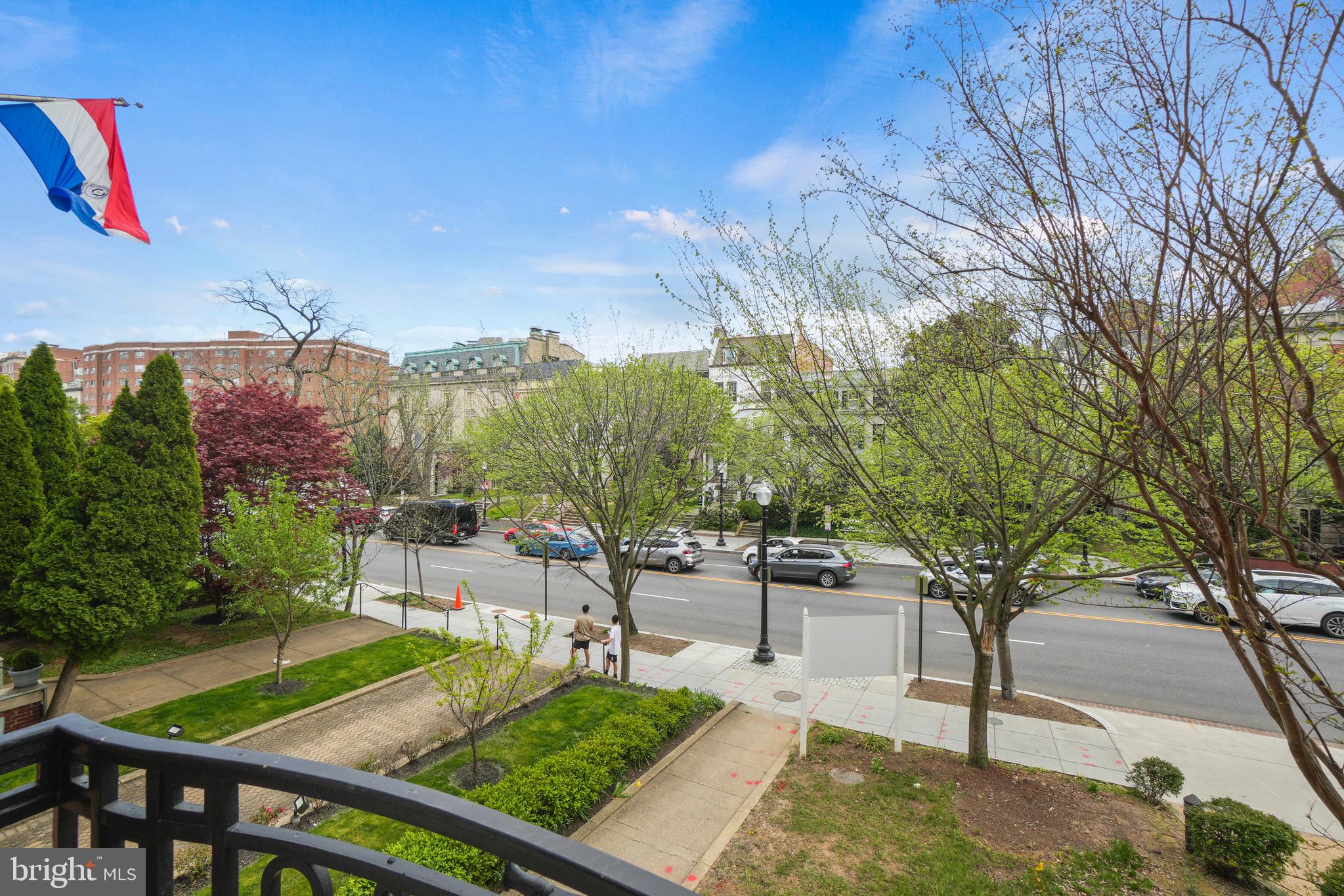 2211 Massachusetts Avenue Northwest Washington, DC 20008 - Photo 12 of 94 Expansive View of Embassy Row from Family Room