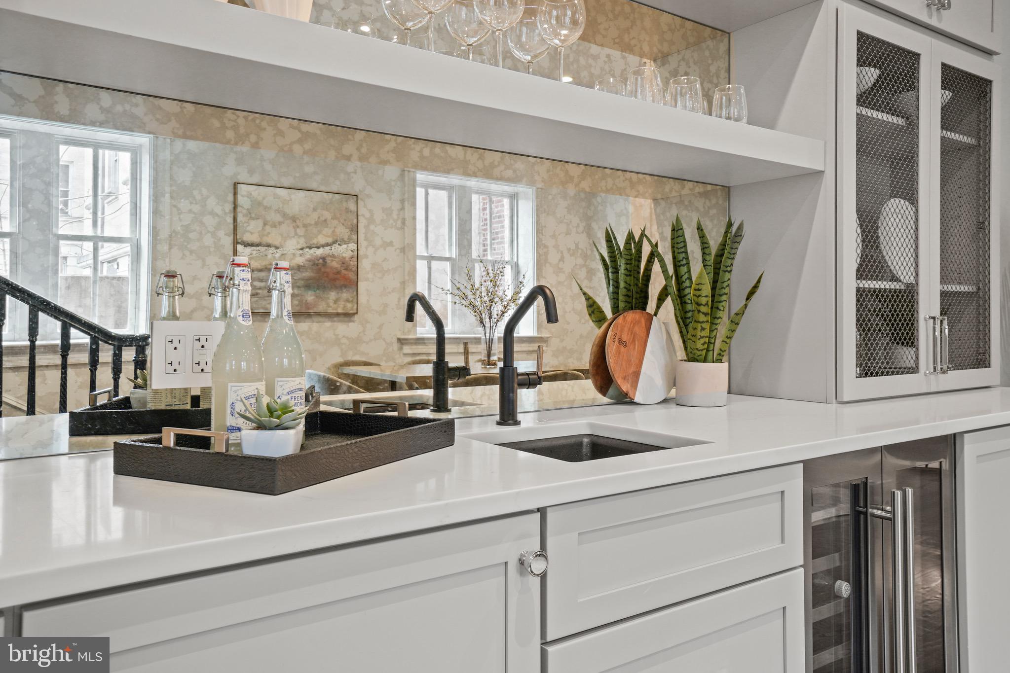 2211 Massachusetts Avenue Northwest Washington, DC 20008 - Photo 24 of 94 Custom Cabinetry & Wine Cooler