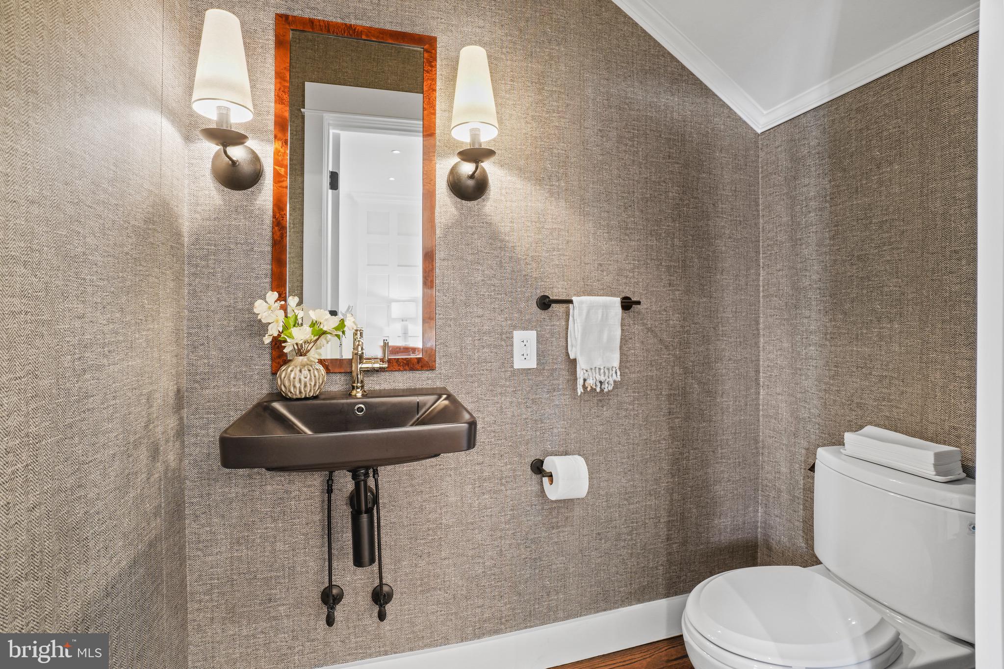 2211 Massachusetts Avenue Northwest Washington, DC 20008 - Photo 25 of 94 Main Level Guest Powder Room