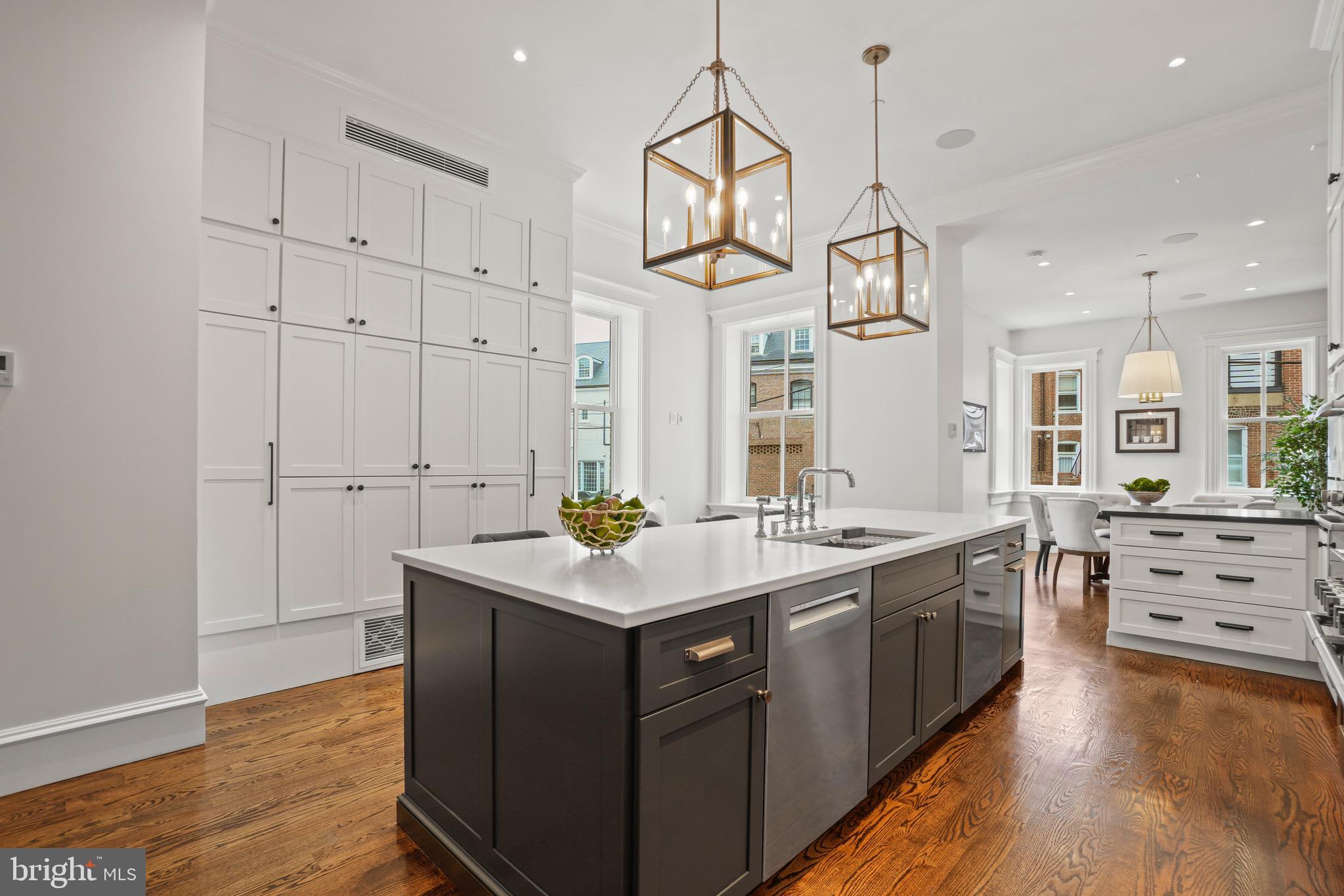 2211 Massachusetts Avenue Northwest Washington, DC 20008 - Photo 30 of 94 Custom Soft-Close Cabinetry