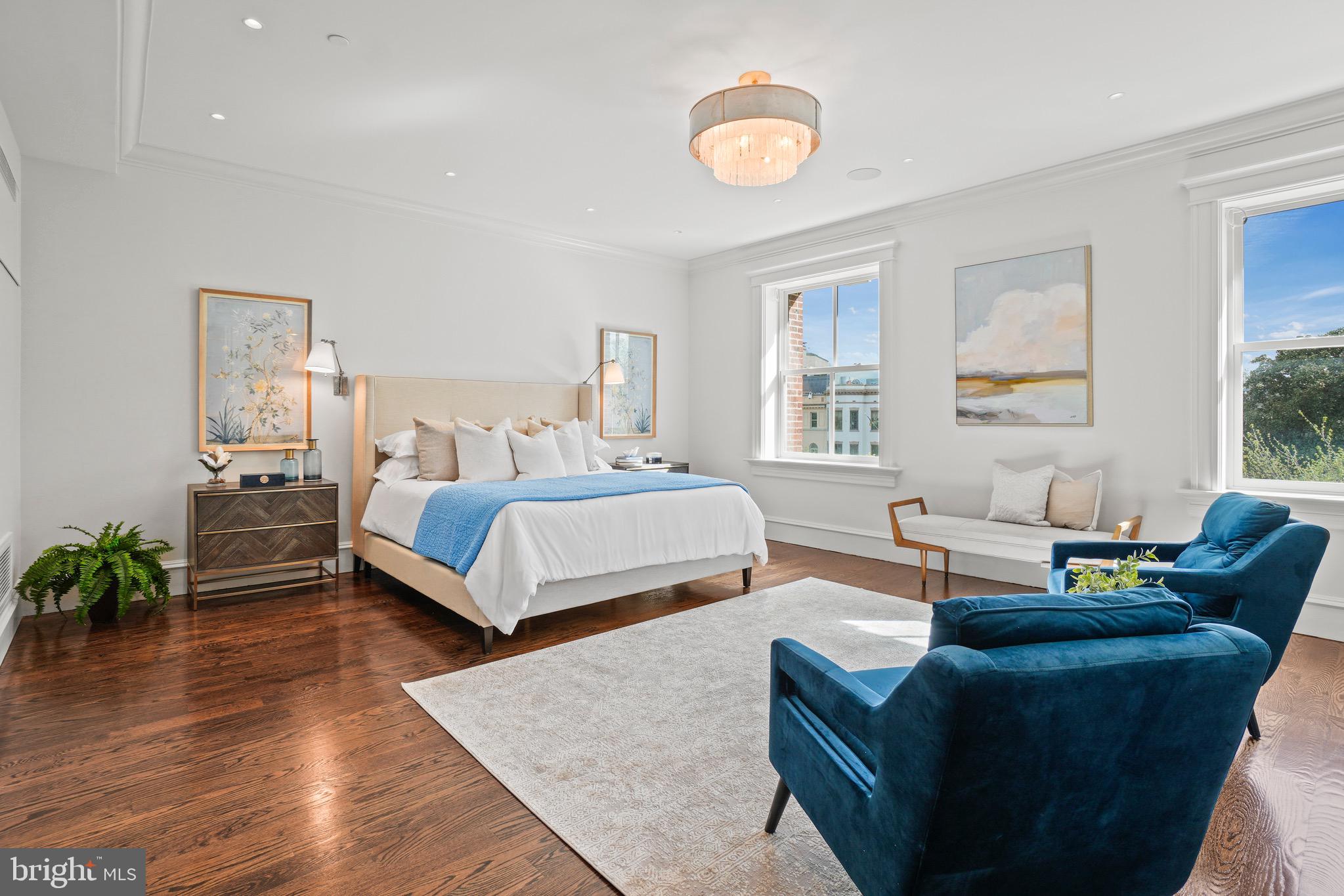 2211 Massachusetts Avenue Northwest Washington, DC 20008 - Photo 36 of 94 Spendid Master Suite Encompasses Entire Level