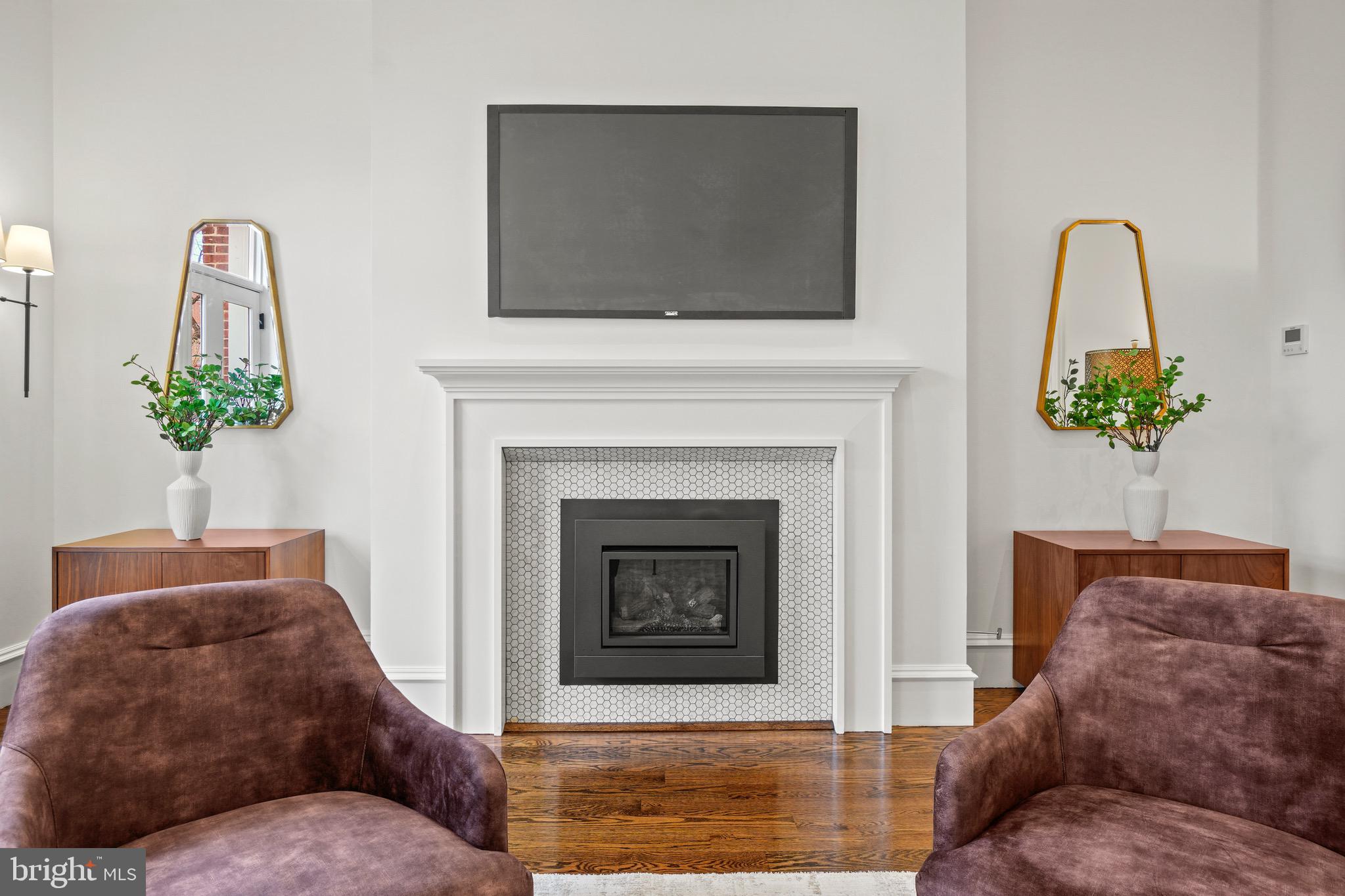 2211 Massachusetts Avenue Northwest Washington, DC 20008 - Photo 37 of 94 Master Bedroom Gas Fireplace